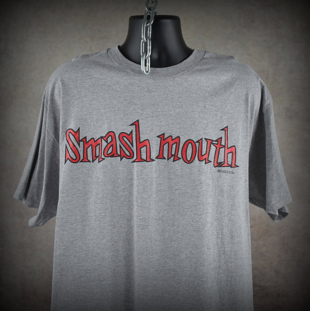 1997 smash mouth vintage walkin' on the sun era iconic 90s meme band promo t-shirt