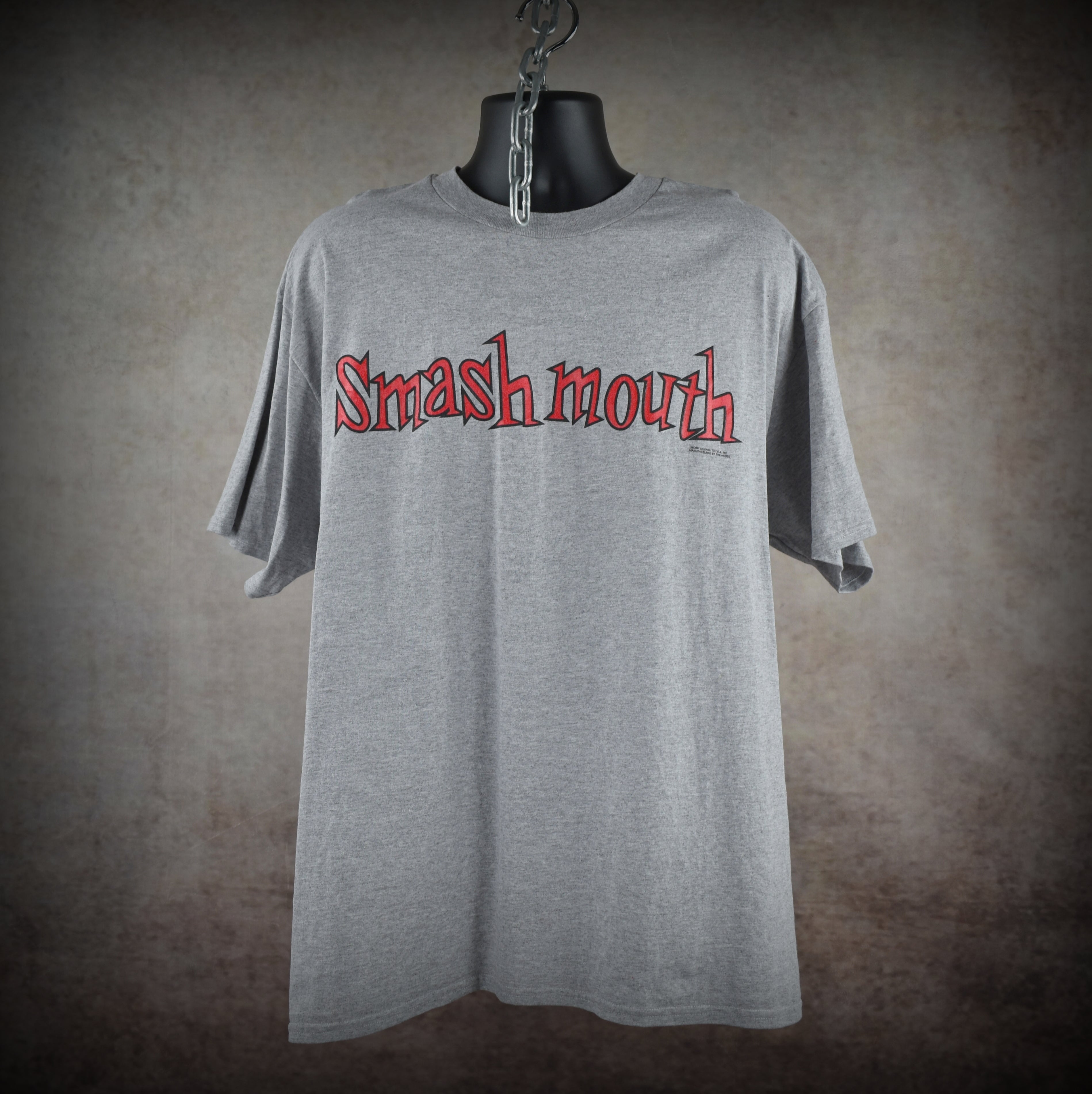 1997 smash mouth vintage walkin' on the sun era iconic 90s meme band promo t-shirt