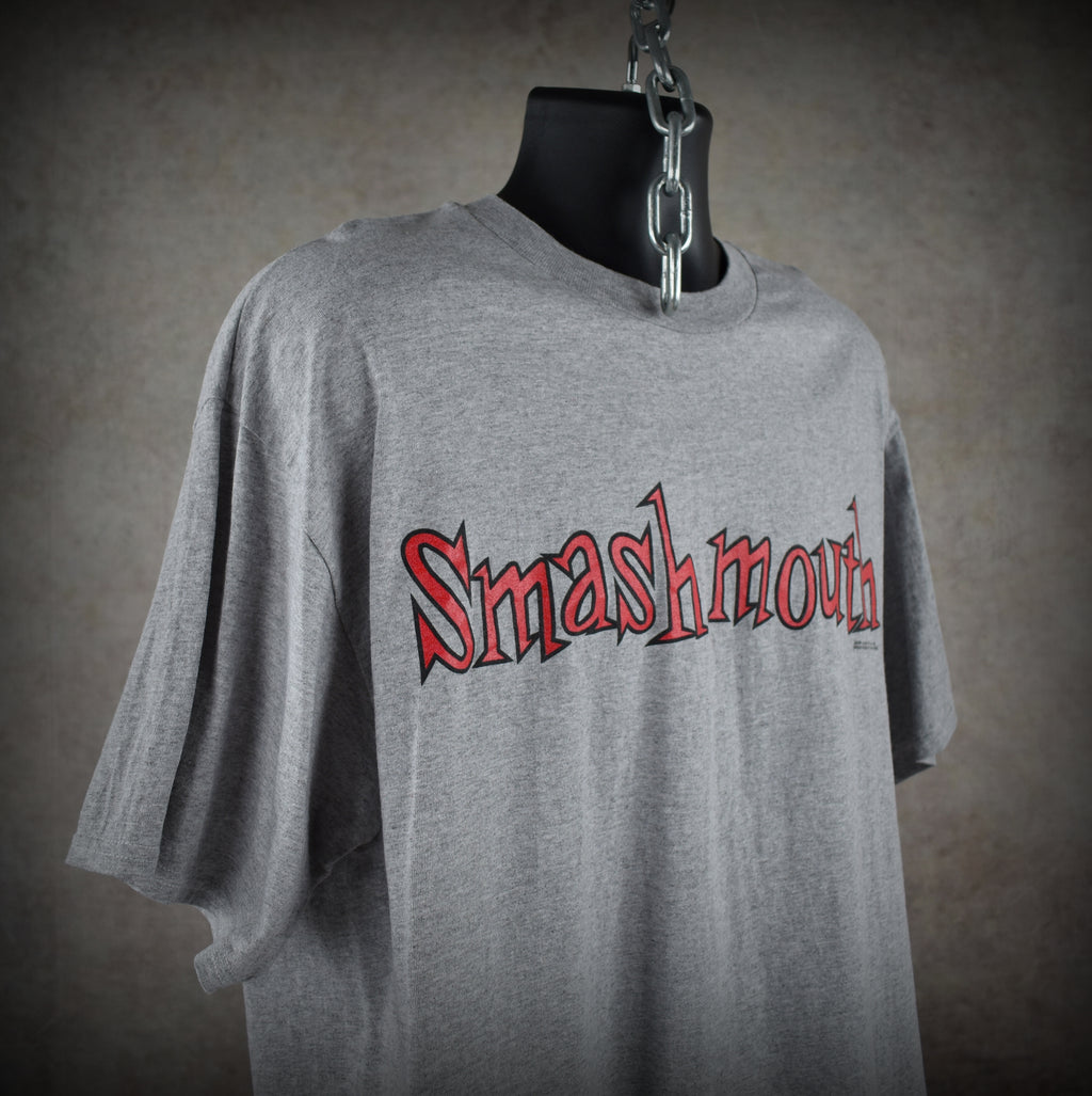 1997 smash mouth vintage walkin' on the sun era iconic 90s meme band promo t-shirt