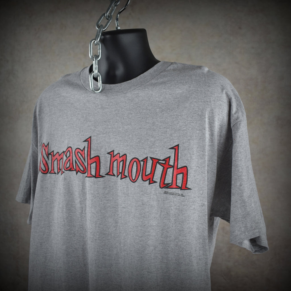 1997 smash mouth vintage walkin' on the sun era iconic 90s meme band promo t-shirt