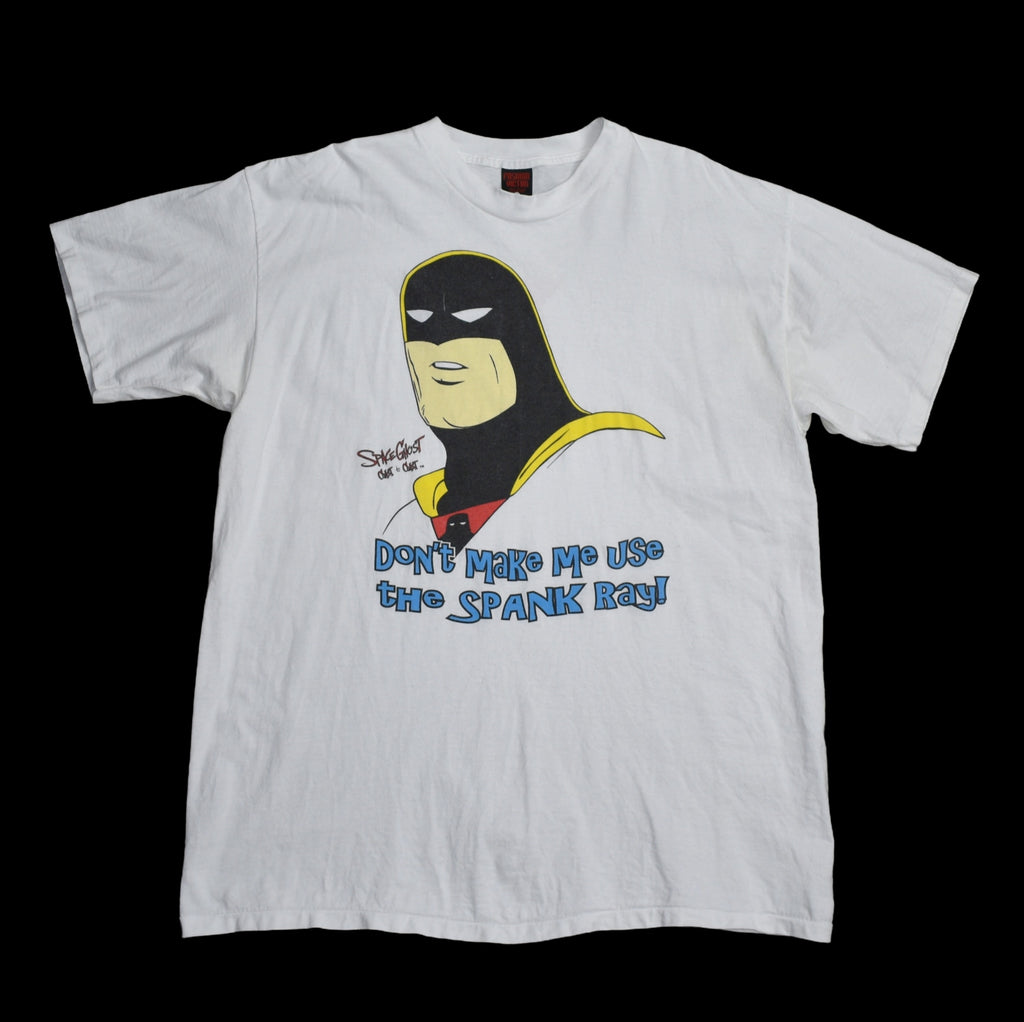 1997 space ghost coast to coast vintage 90s classic adult swim cartoon tv show promo t-shirt
