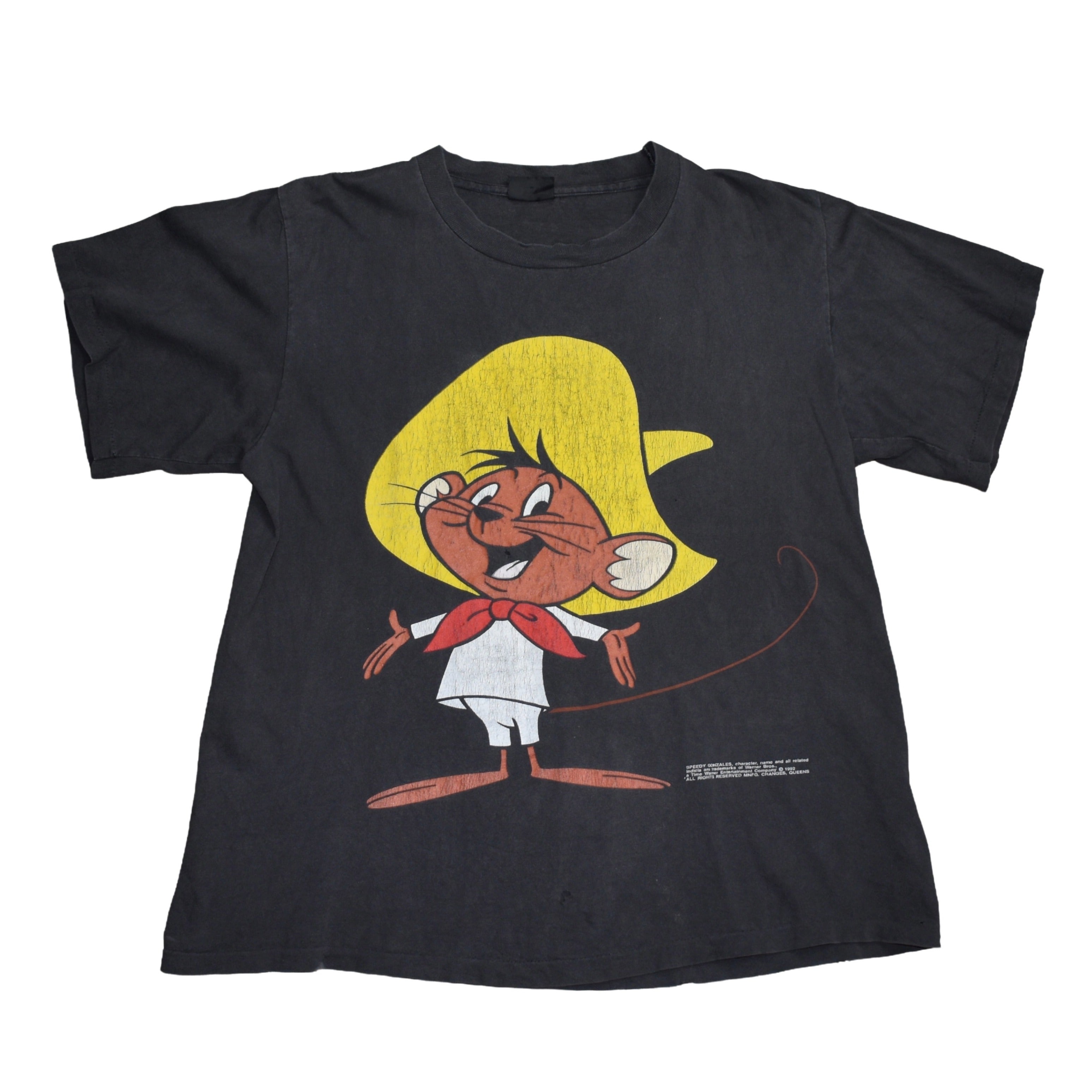 1992 speedy gonzales vintage iconic looney tunes cartoon character promo t-shirt