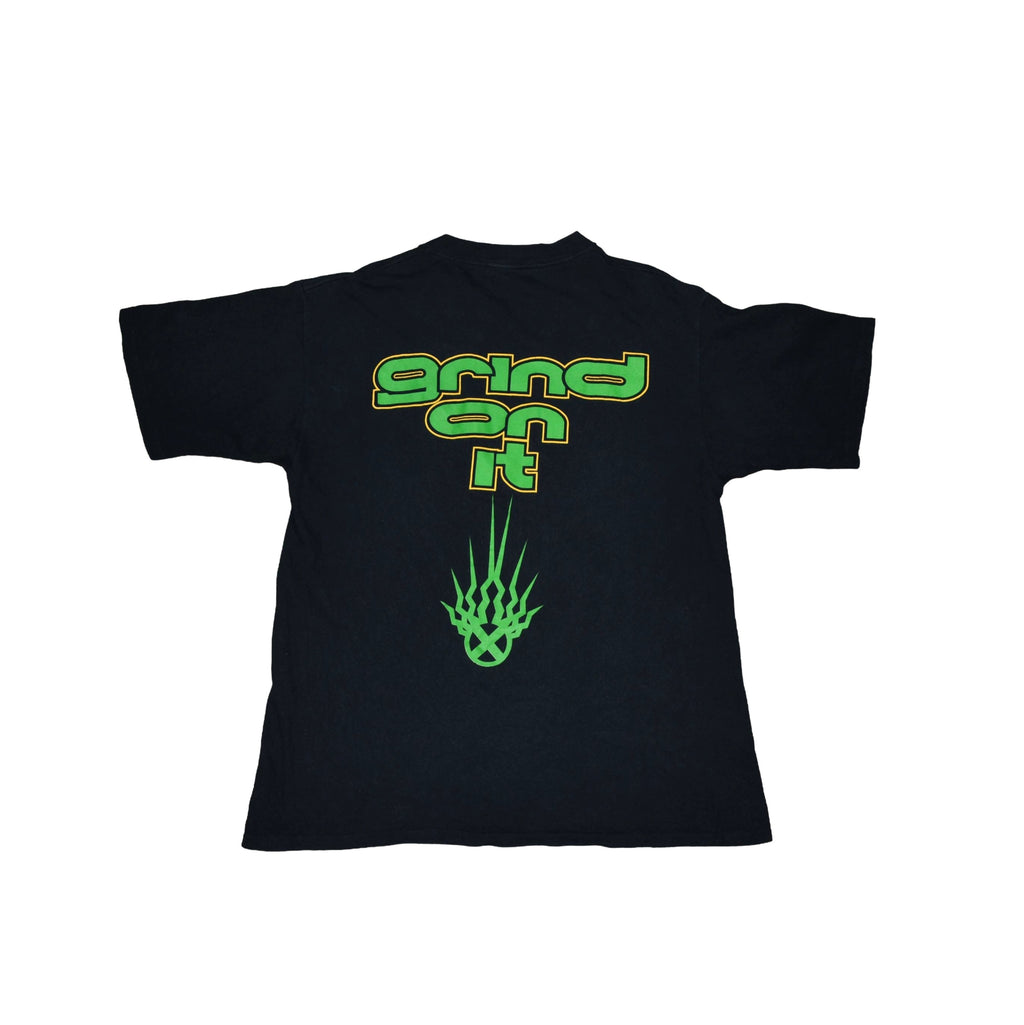 1999 static-x vintage wisconsin death trip era "i am" grind on it song promo y2k nü metal band t-shirt