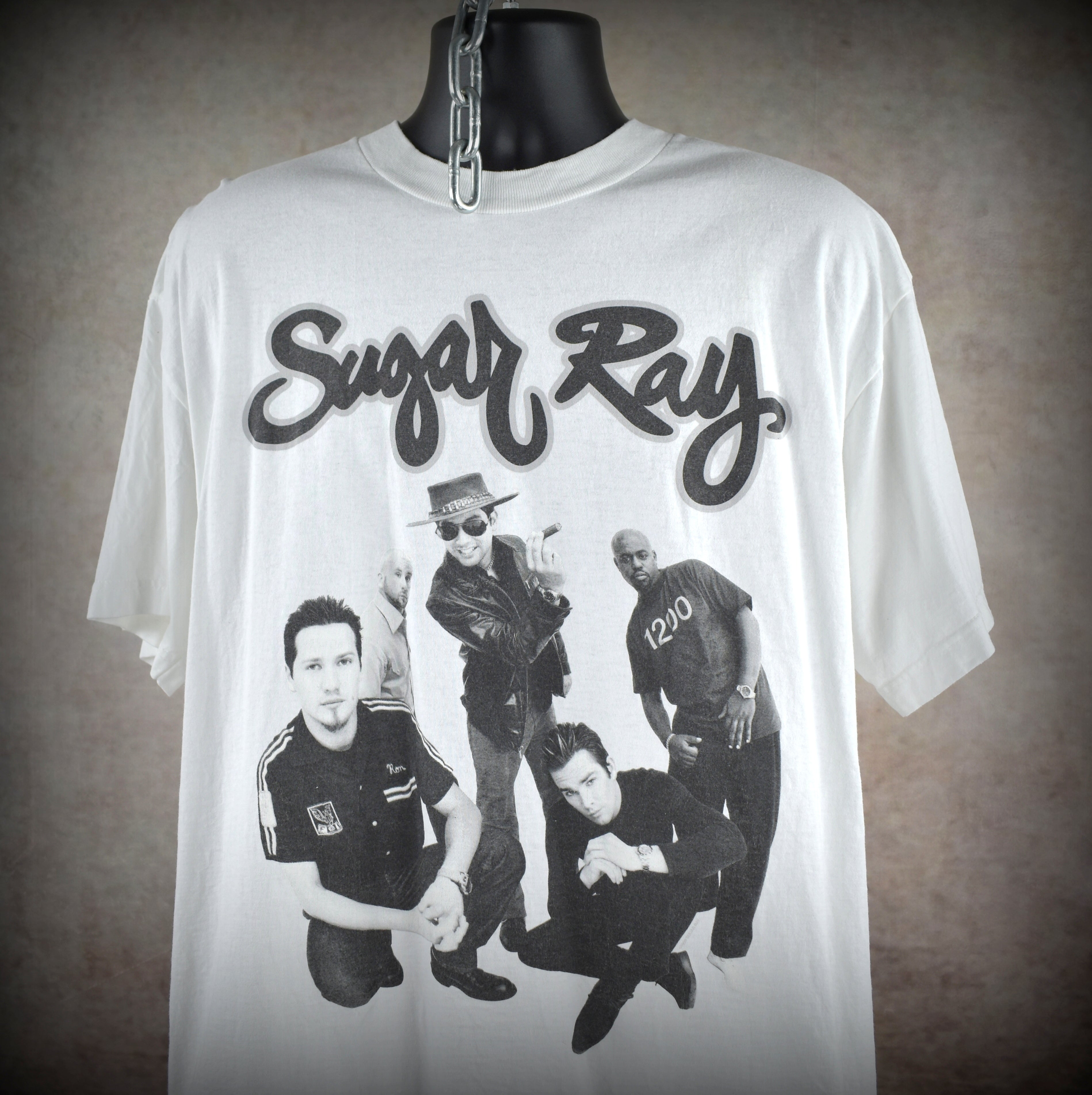 1999 sugar ray vintage every morning era iconic y2k alternative beach rock band promo t-shirt