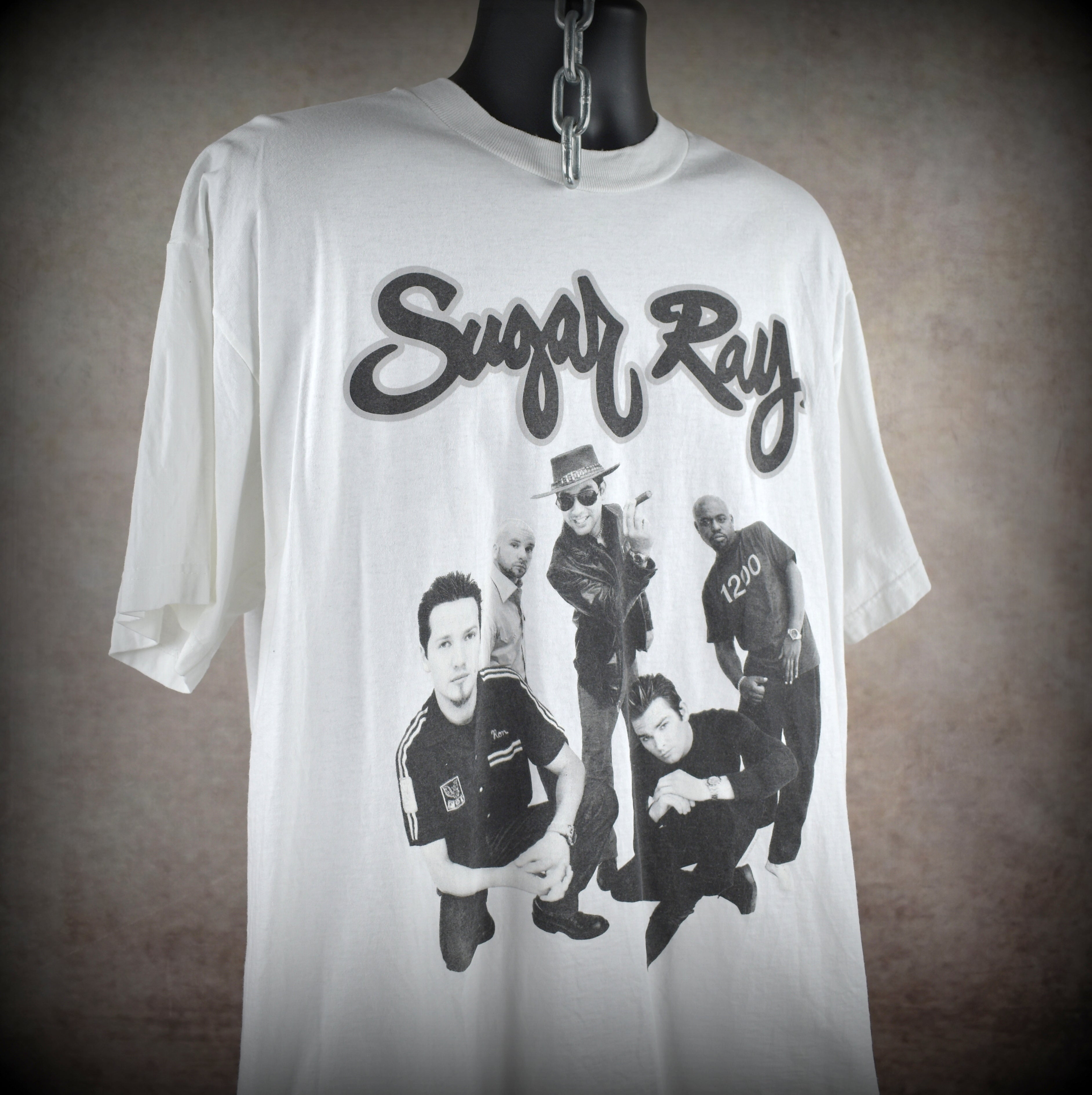 1999 sugar ray vintage every morning era iconic y2k alternative beach rock band promo t-shirt