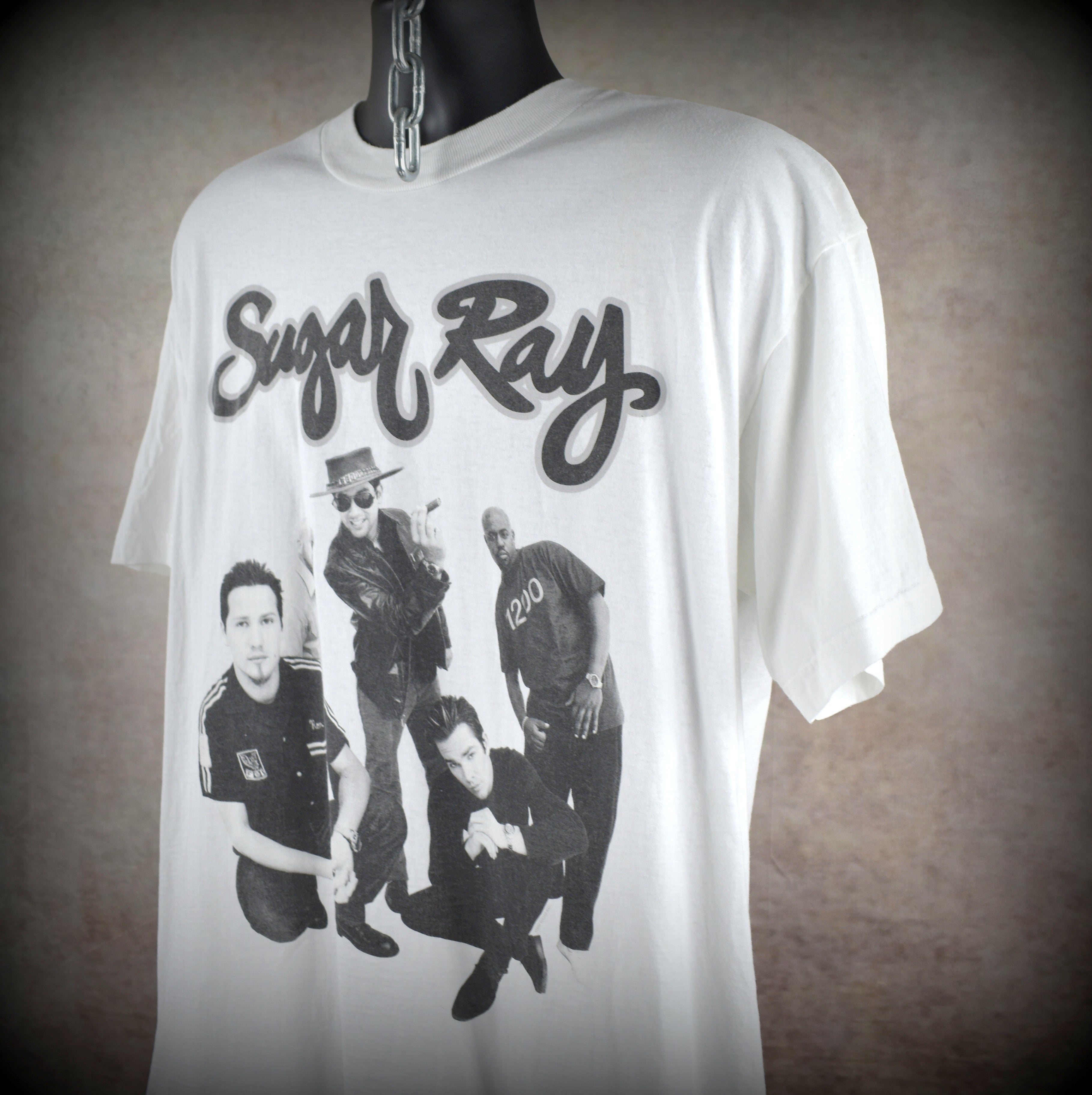 1999 sugar ray vintage every morning era iconic y2k alternative beach rock band promo t-shirt