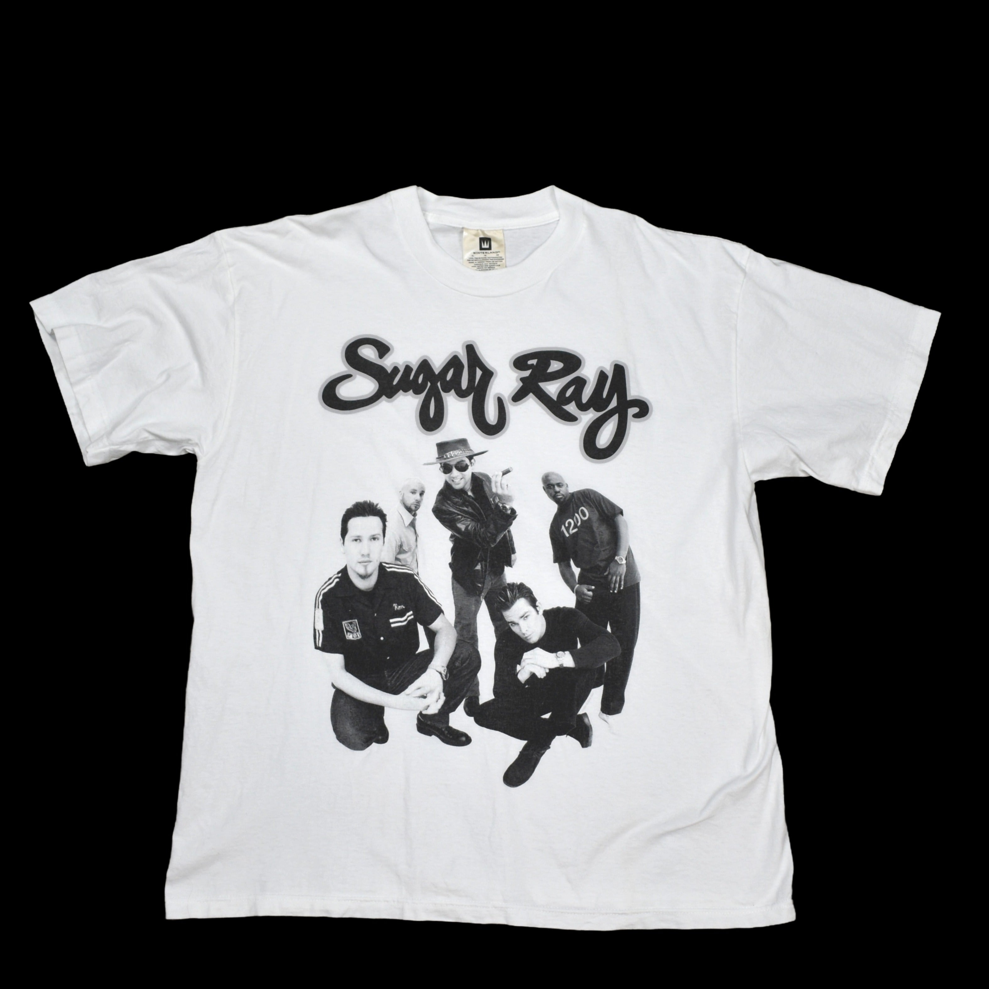 1999 sugar ray vintage every morning era iconic y2k alternative beach rock band promo t-shirt
