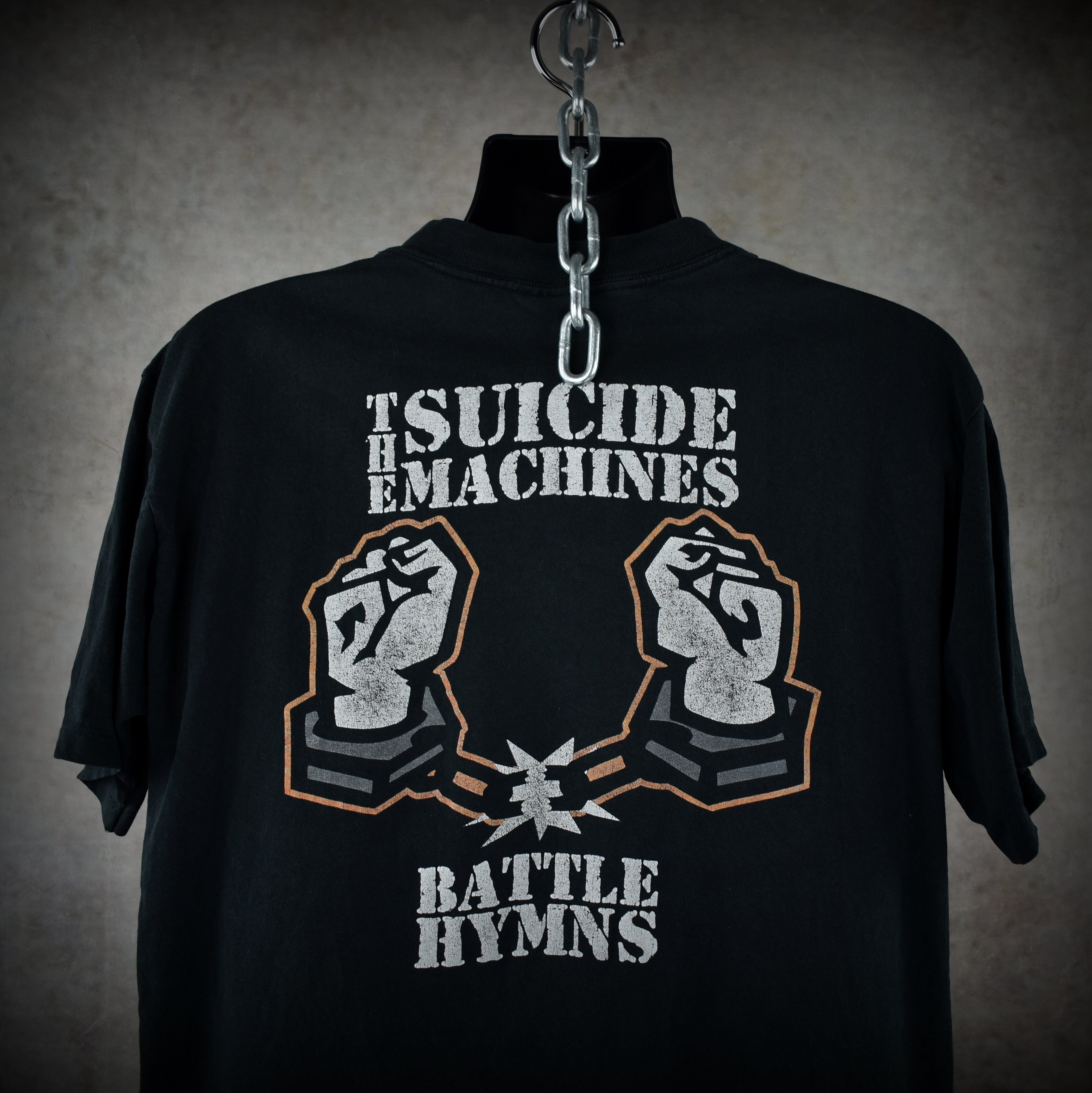 1998 the suicide machines vintage battle hymns cult classic 90s pop punk album promo t-shirt