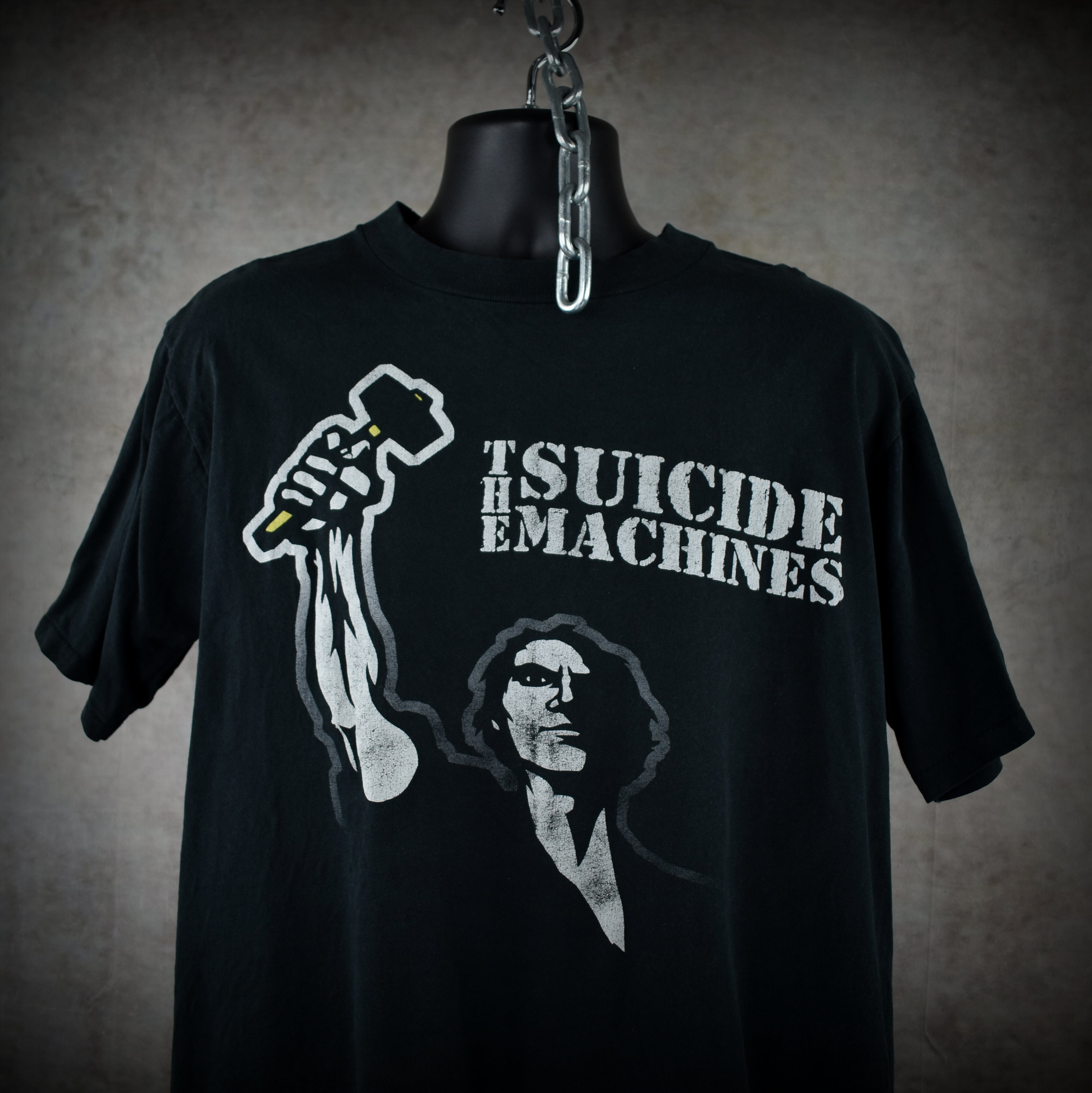 1998 the suicide machines vintage battle hymns cult classic 90s pop punk album promo t-shirt