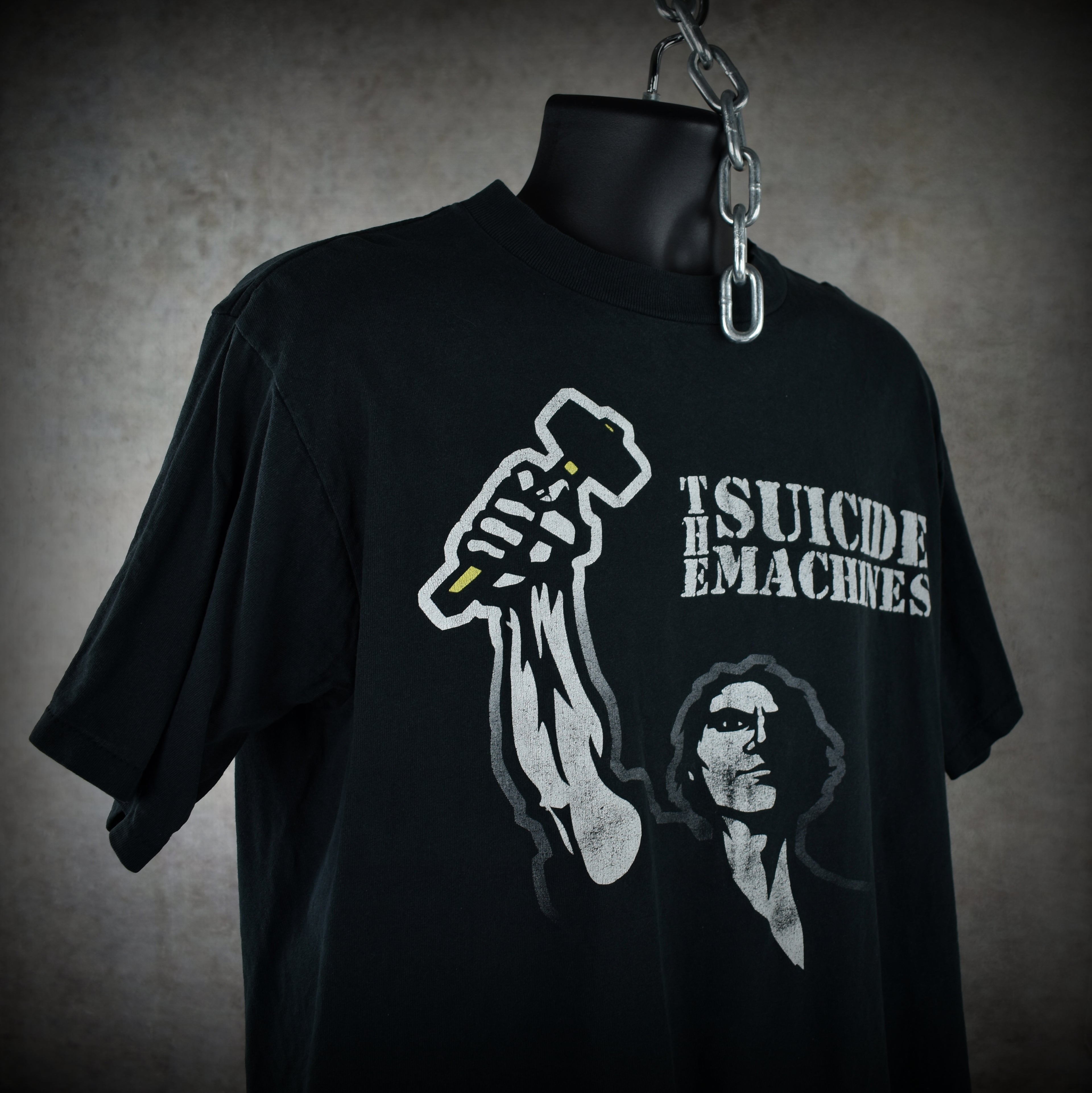 1998 the suicide machines vintage battle hymns cult classic 90s pop punk album promo t-shirt