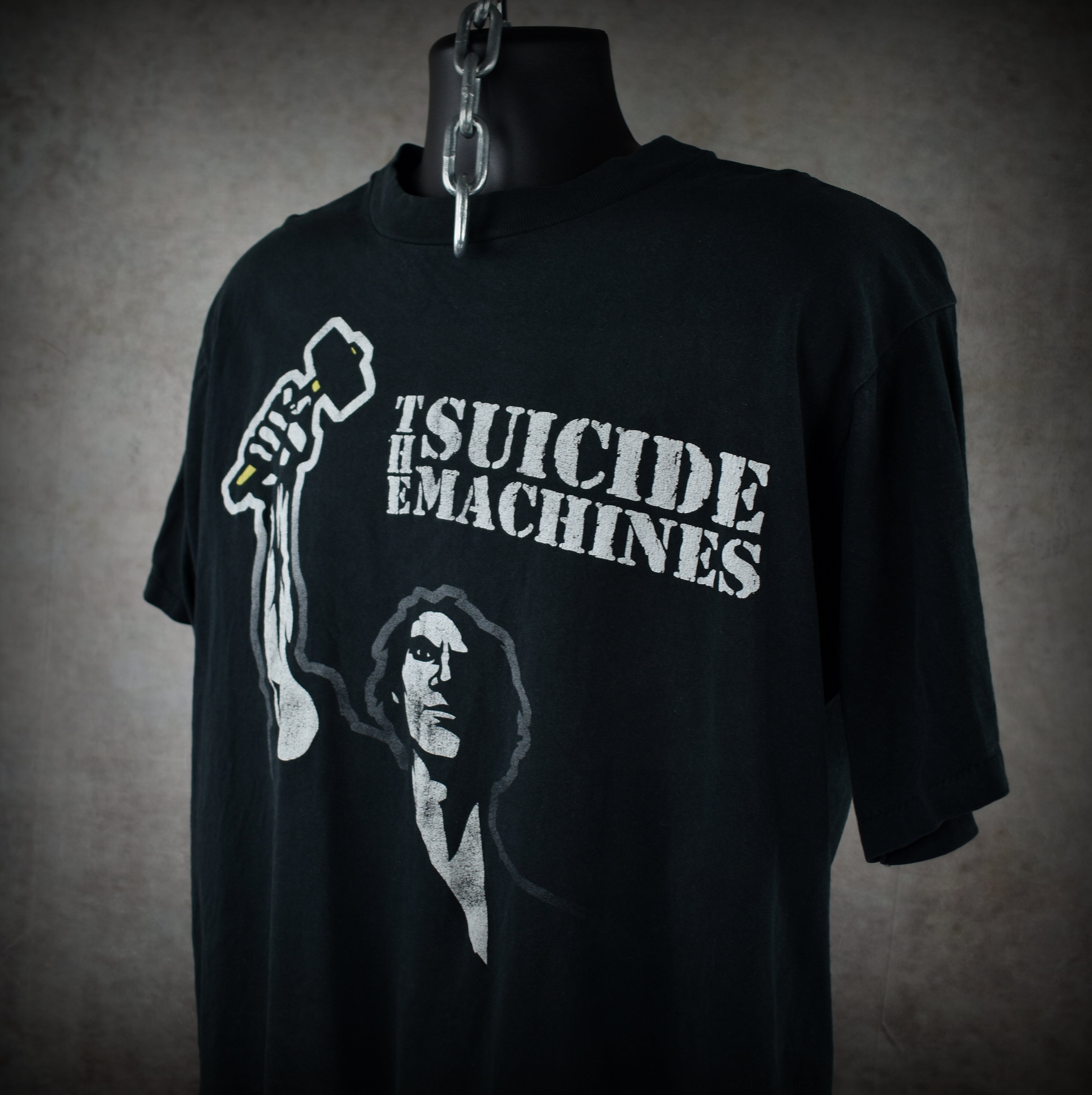 1998 the suicide machines vintage battle hymns cult classic 90s pop punk album promo t-shirt
