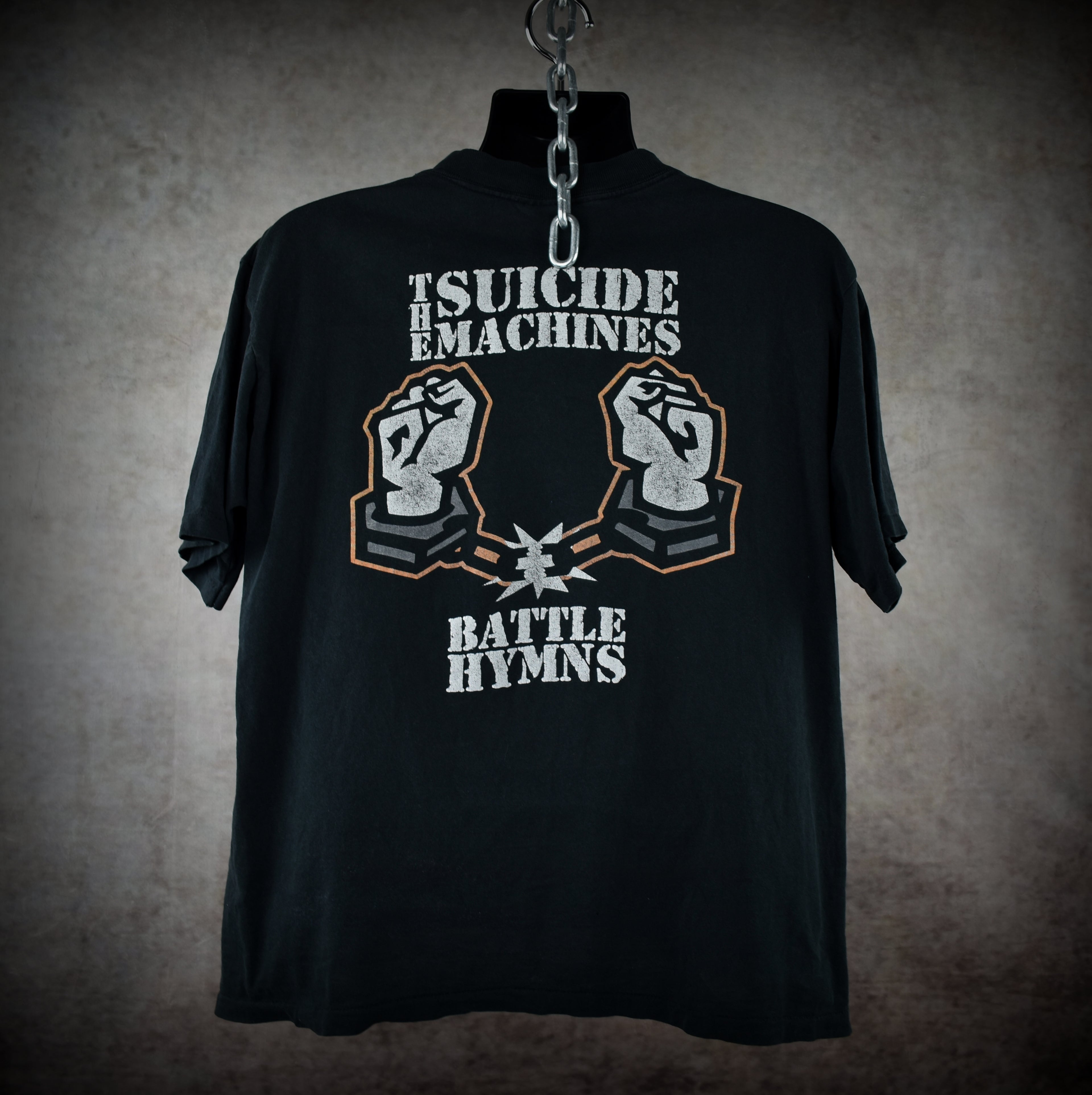 1998 the suicide machines vintage battle hymns cult classic 90s pop punk album promo t-shirt