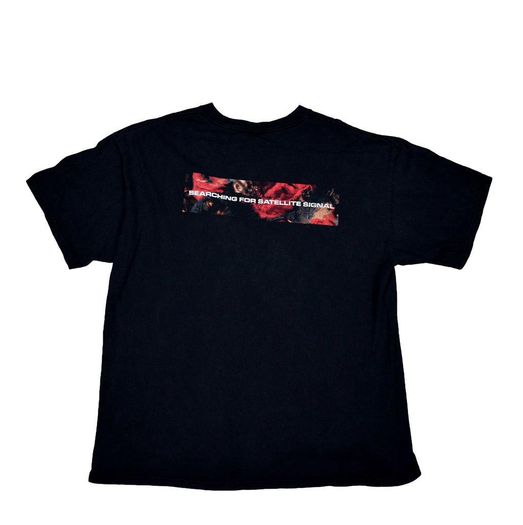 1998 system of a down rare vintage searching for satellite signal classic 90s nü metal band promo t-shirt