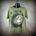 2009 where the wild things are vintage 00s cult classic spike jonze movie promo t-shirt
