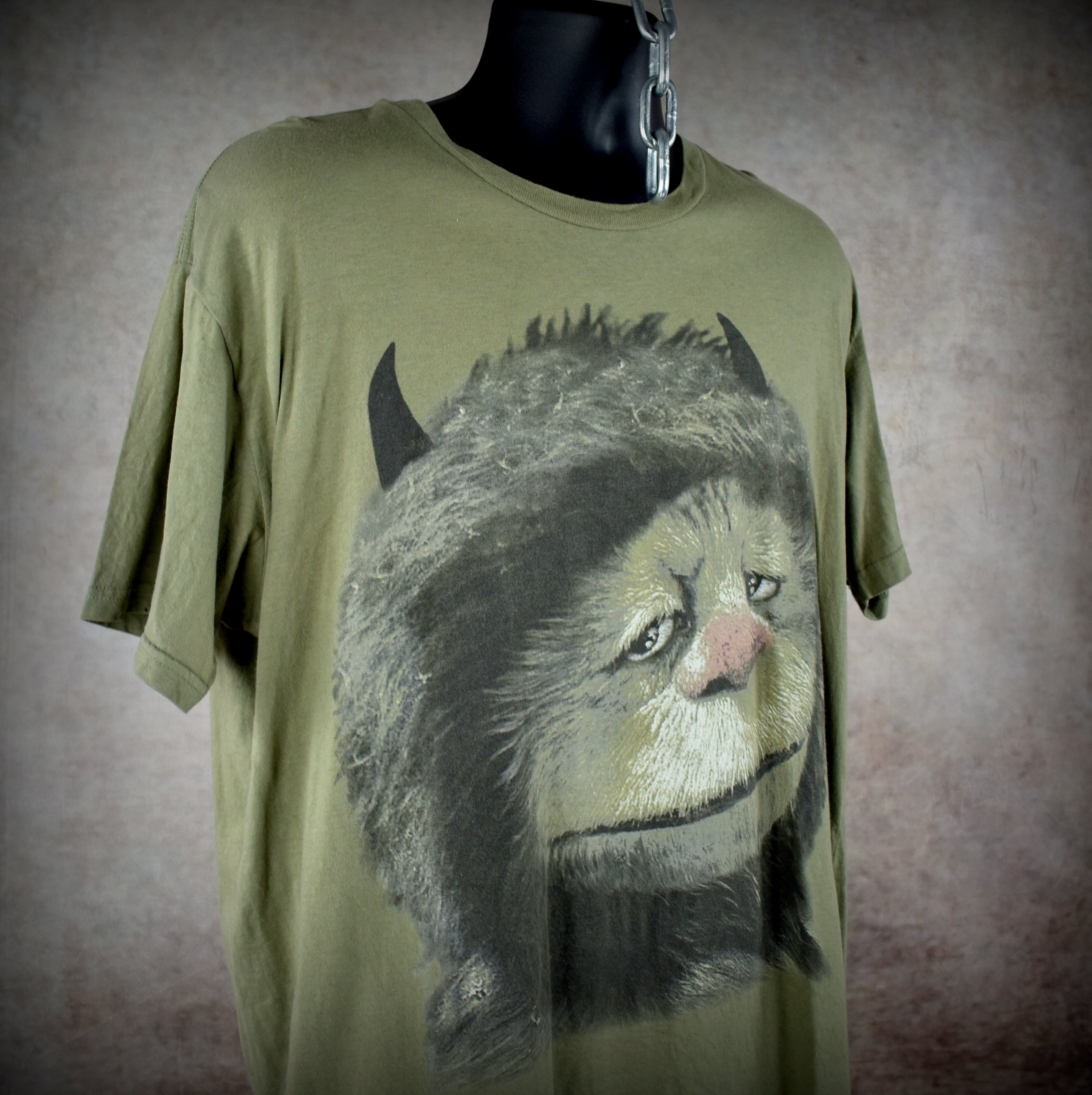 2009 where the wild things are vintage 00s cult classic spike jonze movie promo t-shirt