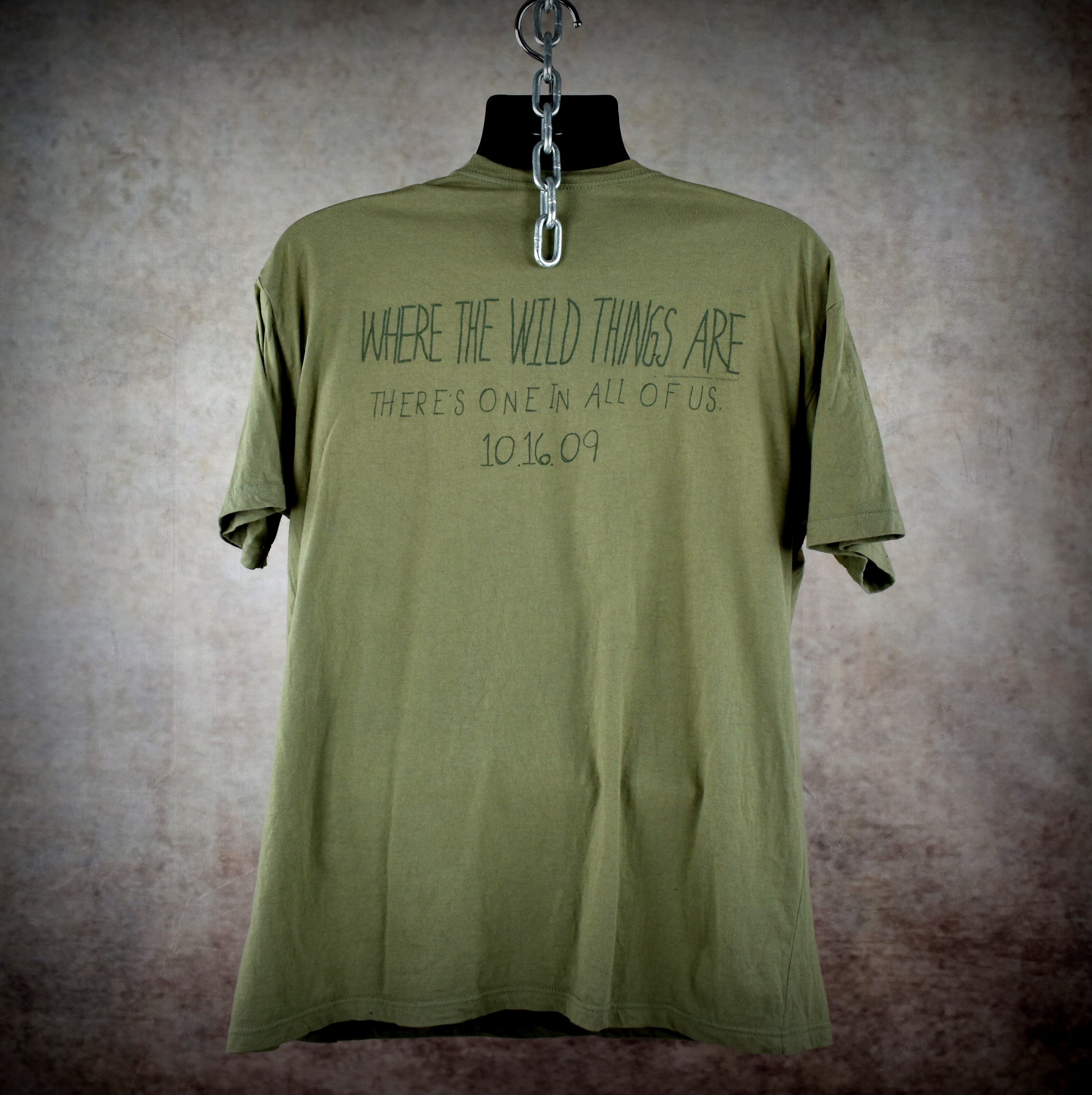 2009 where the wild things are vintage 00s cult classic spike jonze movie promo t-shirt