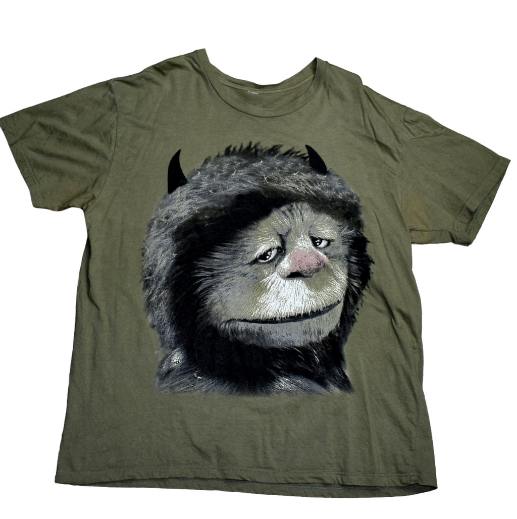 2009 where the wild things are vintage 00s cult classic spike jonze movie promo t-shirt