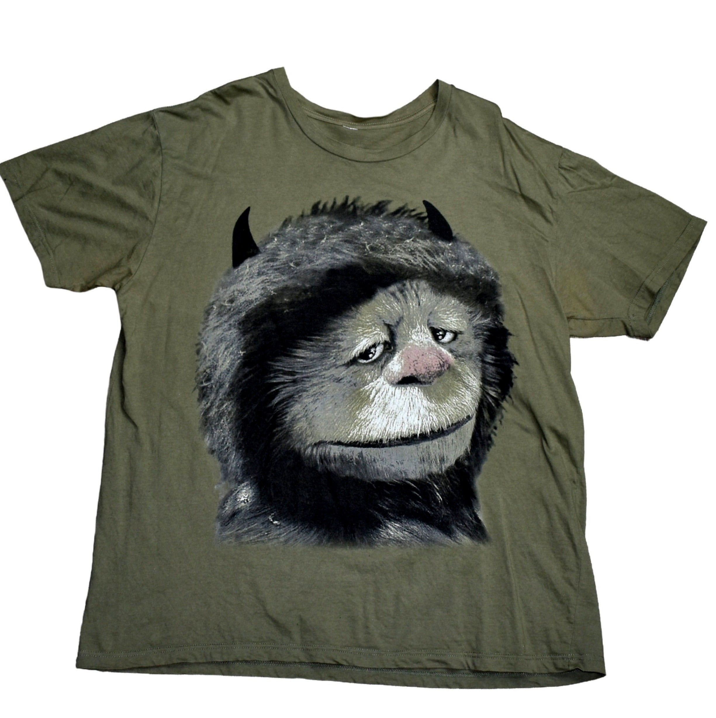 2009 where the wild things are vintage 00s cult classic spike jonze movie promo t-shirt