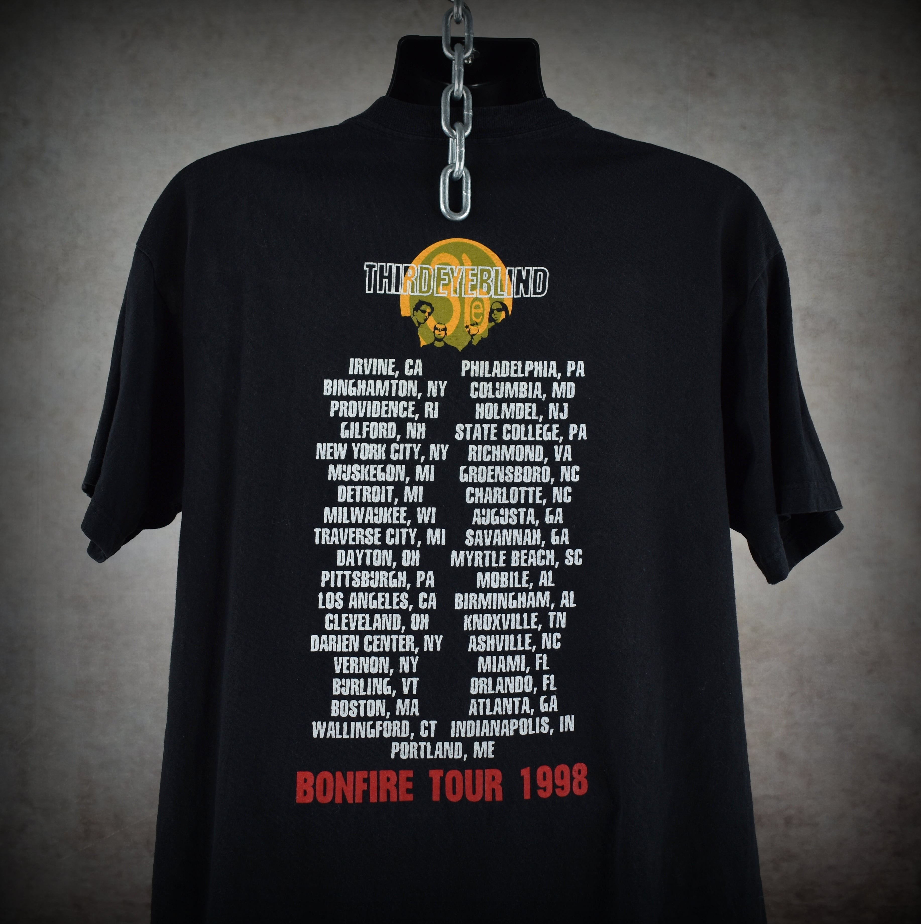 1998 third eye blind vintage semi-charmed life era iconic 90s alt rock radio band tour t-shirt