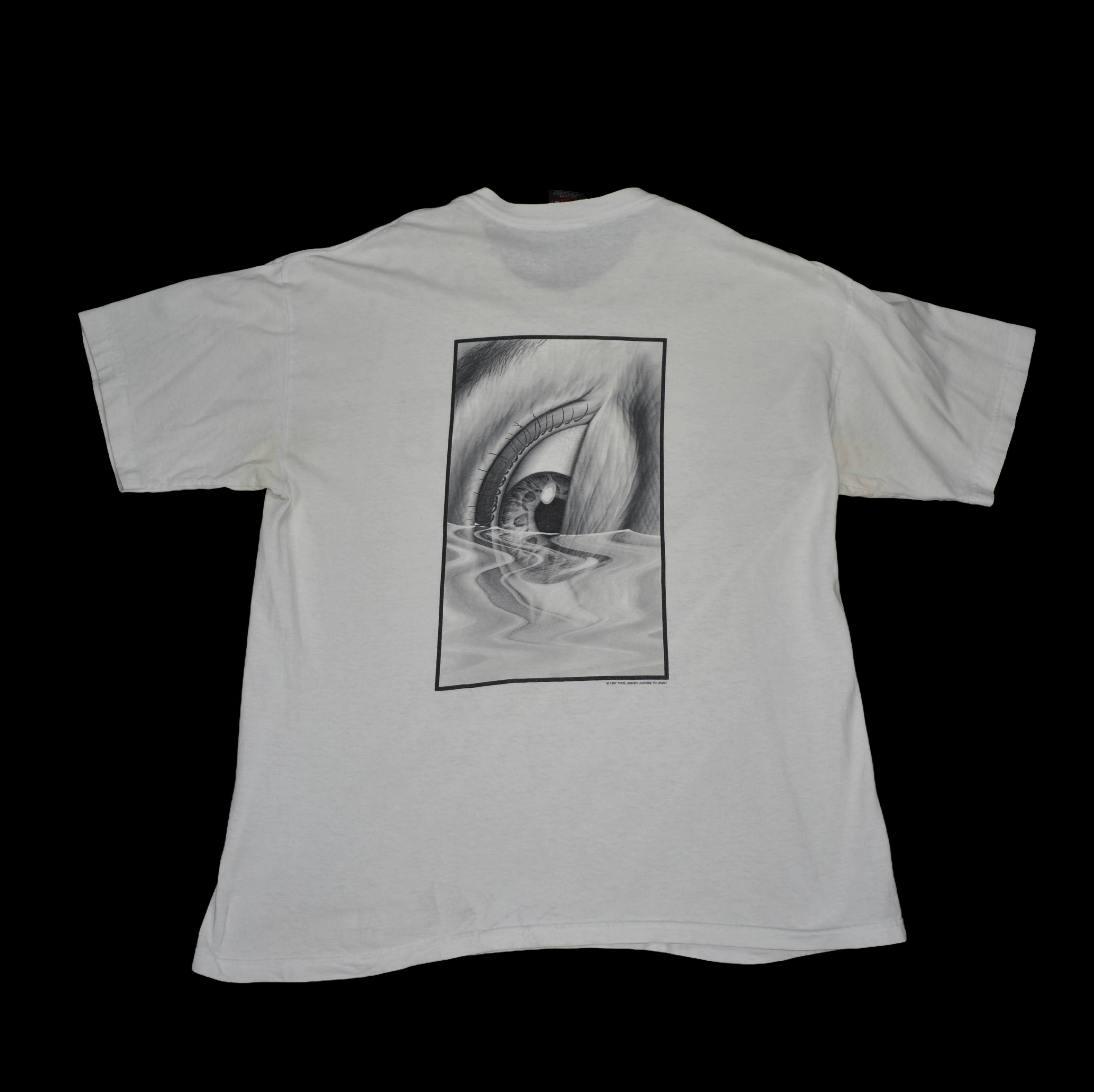 1997 tool vintage ænima era drowning eye classic 90s prog metal band album promo t-shirt