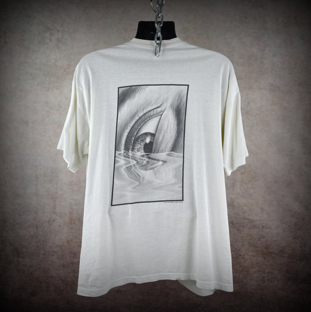 1997 tool vintage ænima era drowning eye classic 90s prog metal band album promo t-shirt