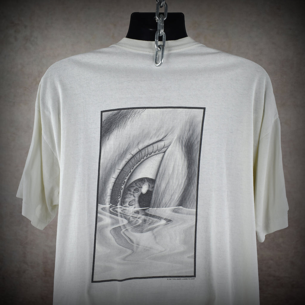 1997 tool vintage ænima era drowning eye classic 90s prog metal band album promo t-shirt