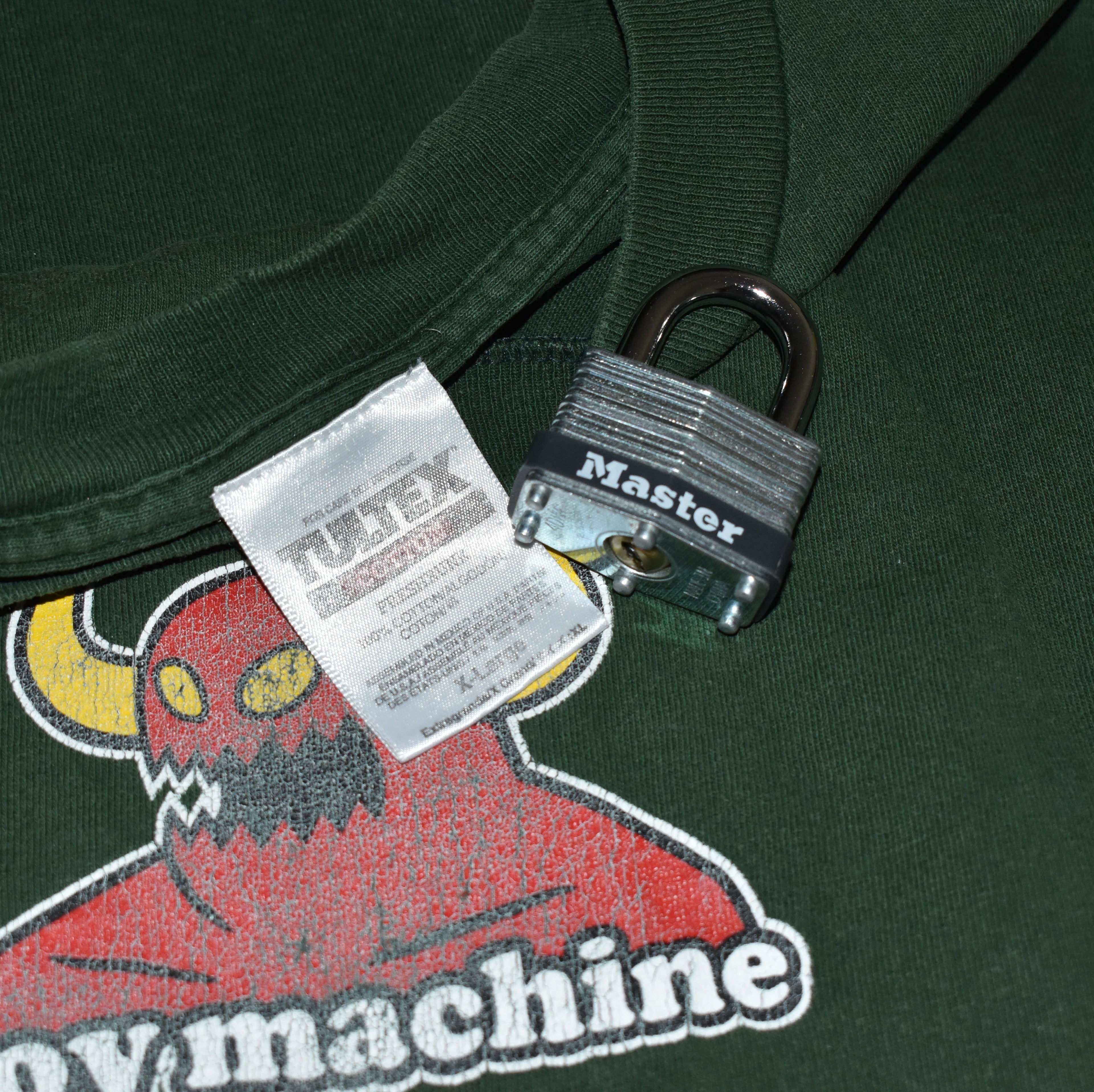 1996 toy machine vintage welcome to hell era 90s skateboard brand monster promo t-shirt