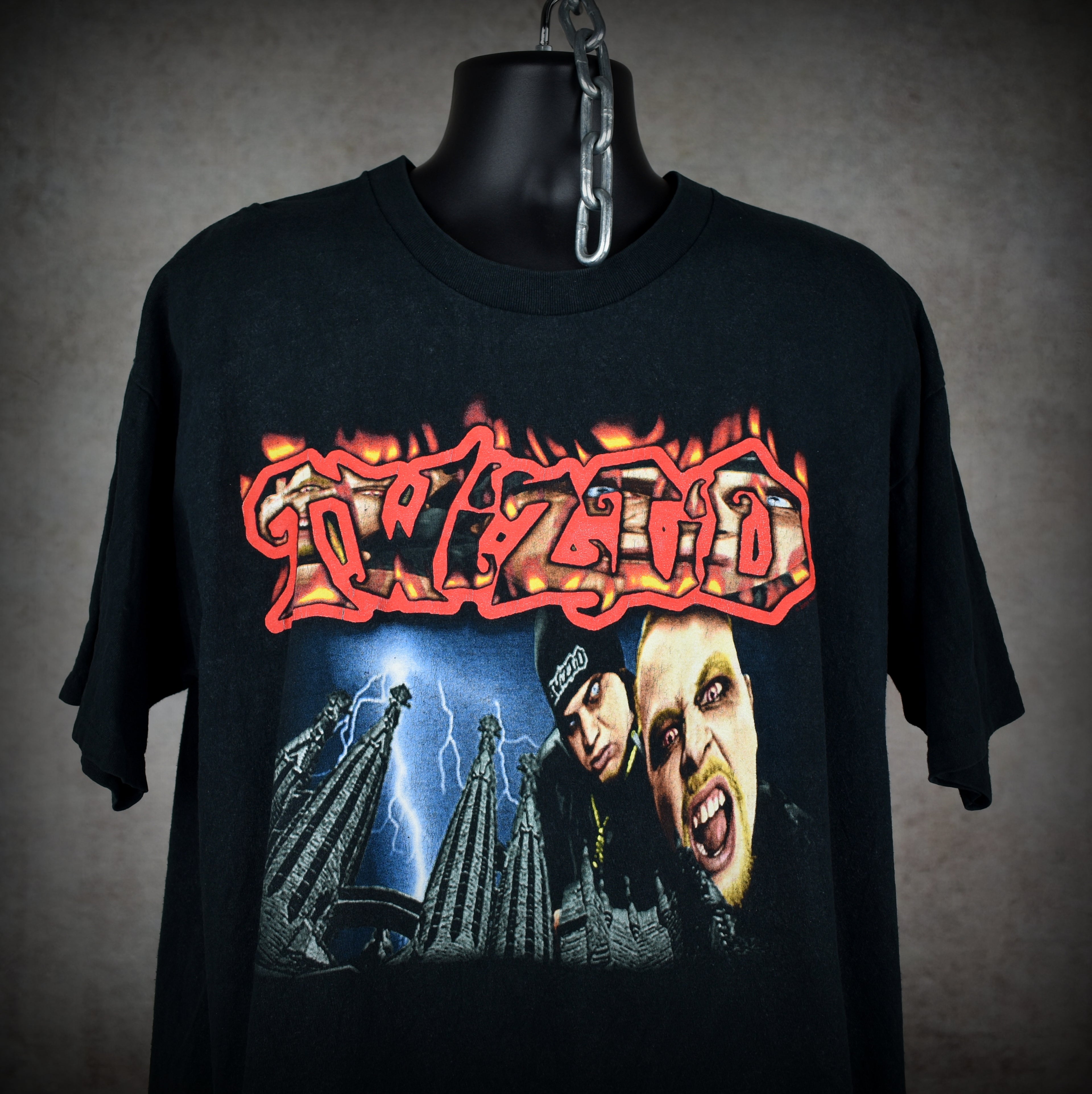 2000 twiztid vintage freekshow era cult classic psychopathic records horrorcore juggalo band t-shirt