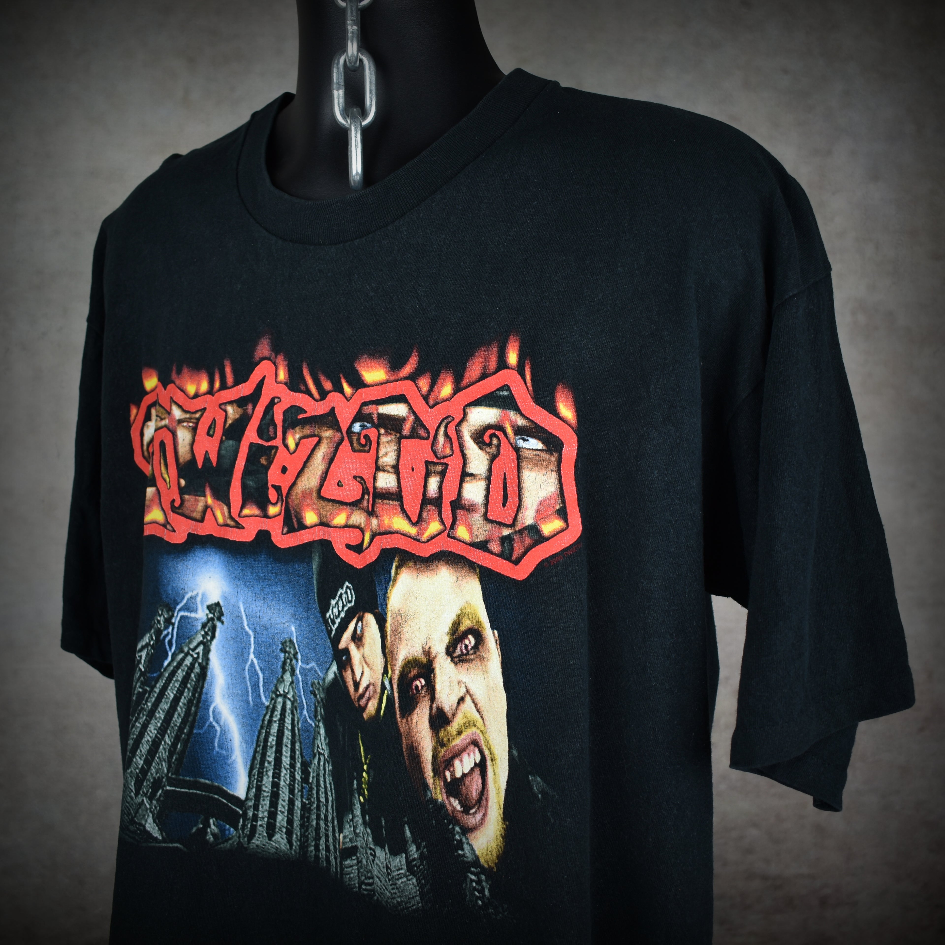 2000 twiztid vintage freekshow era cult classic psychopathic records horrorcore juggalo band t-shirt