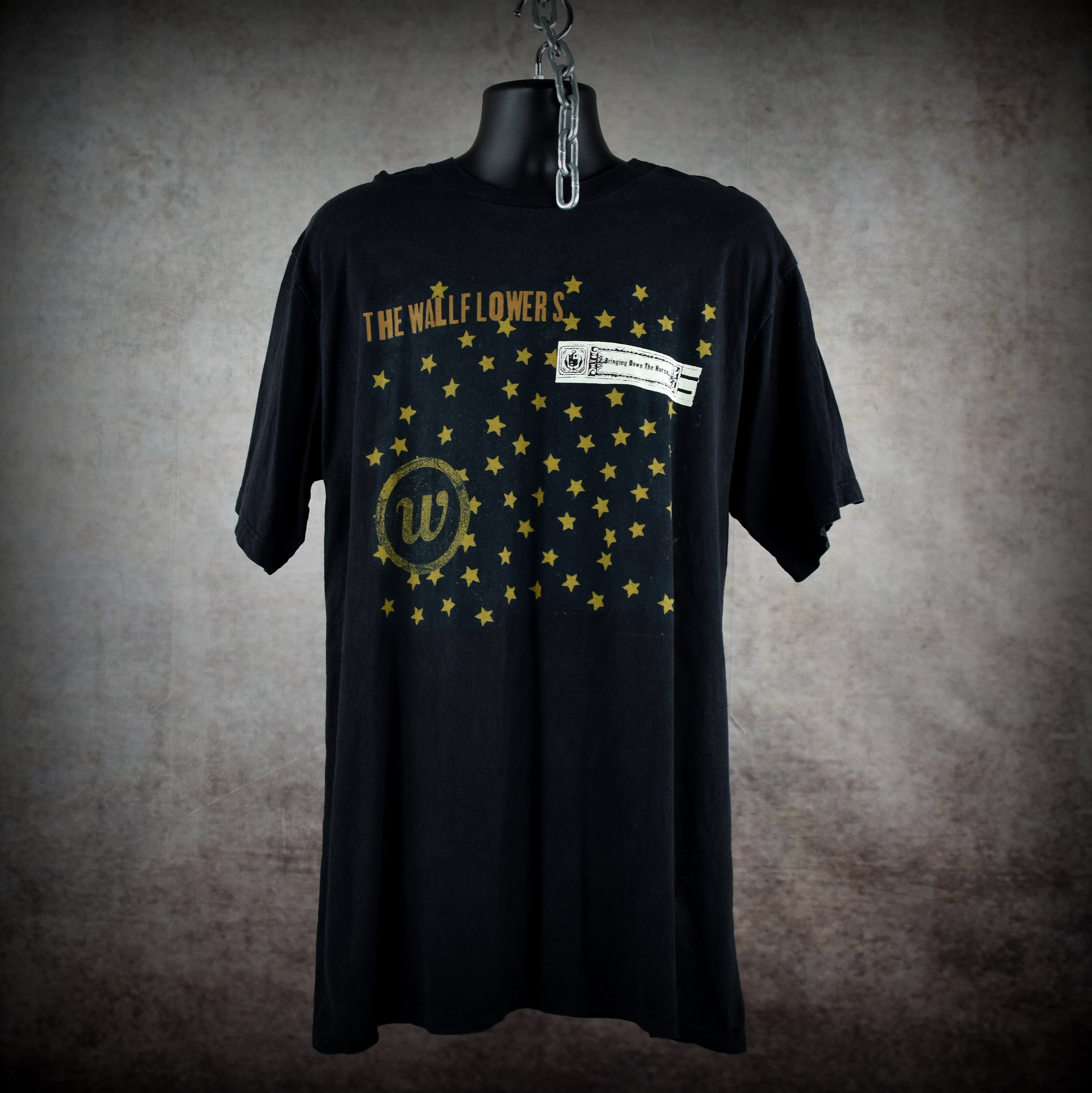 1997 the wallflowers vintage bringing down the horse classic 90s alternative rock radio band tour t-shirt