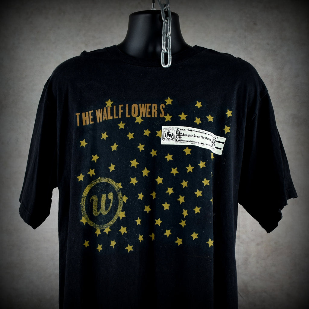 1997 the wallflowers vintage bringing down the horse classic 90s alternative rock radio band tour t-shirt