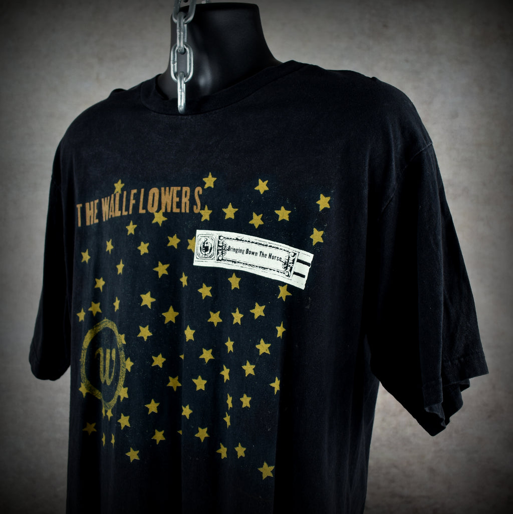 1997 the wallflowers vintage bringing down the horse classic 90s alternative rock radio band tour t-shirt