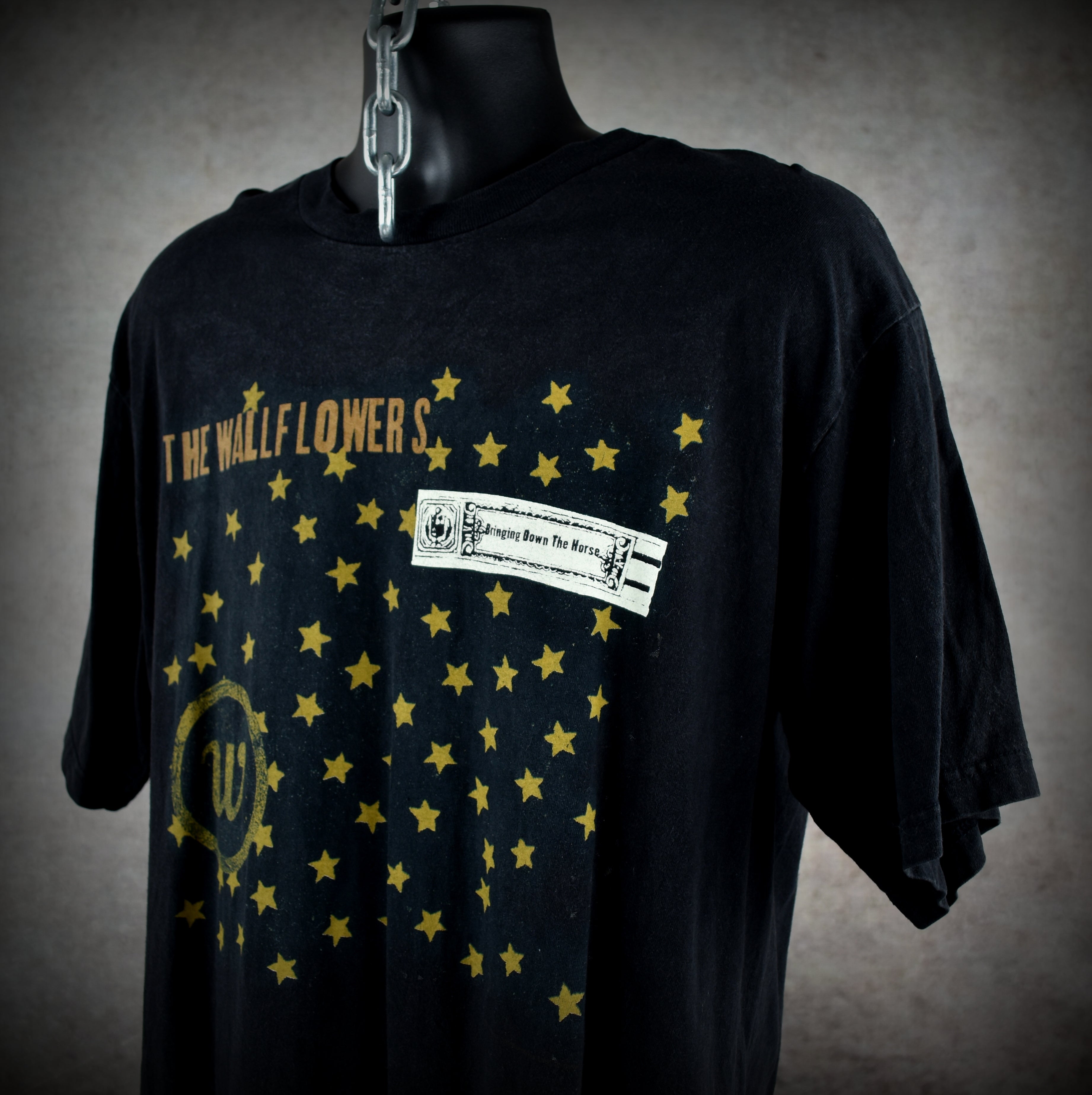 1997 the wallflowers vintage bringing down the horse classic 90s alternative rock radio band tour t-shirt