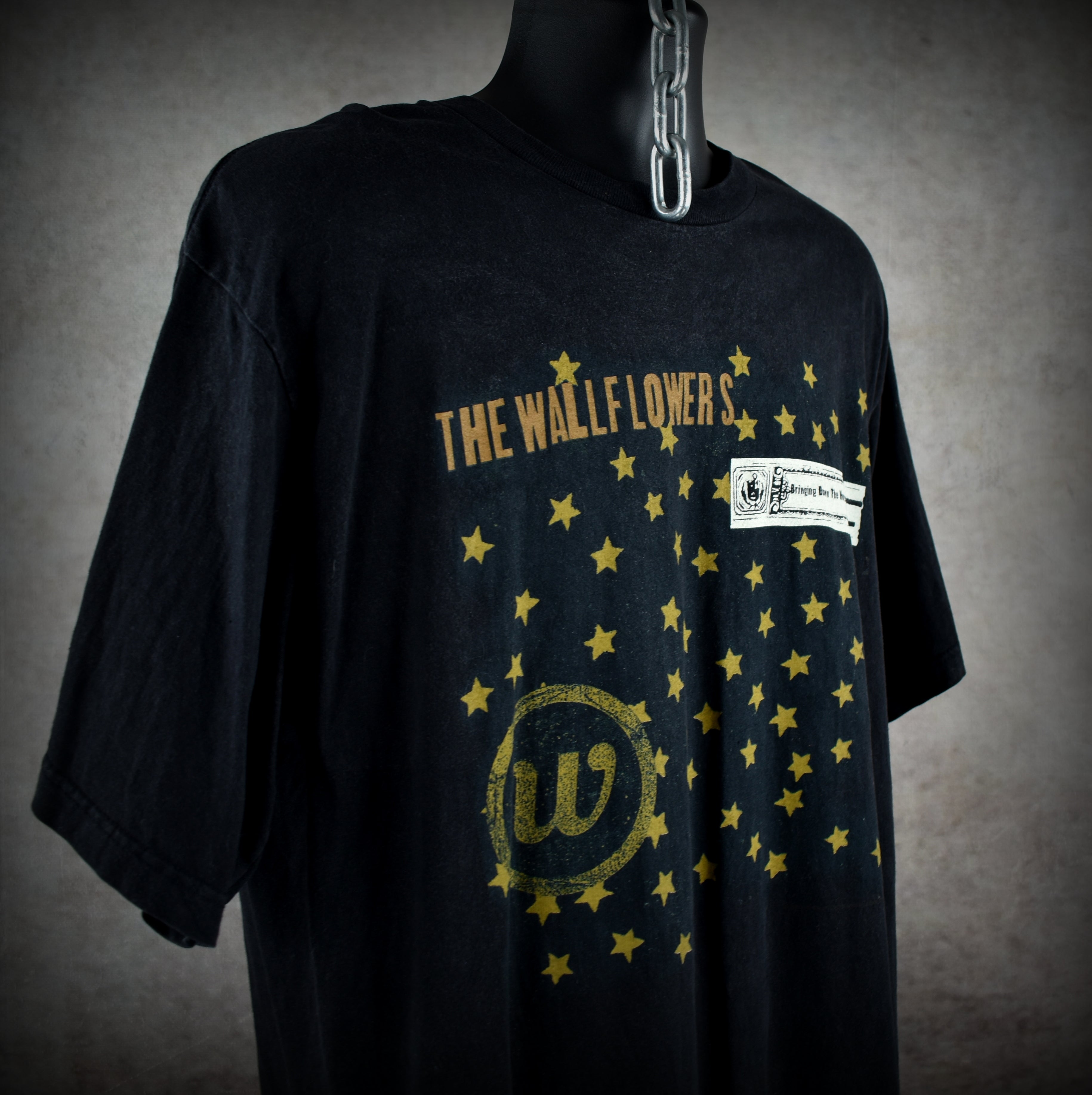 1997 the wallflowers vintage bringing down the horse classic 90s alternative rock radio band tour t-shirt
