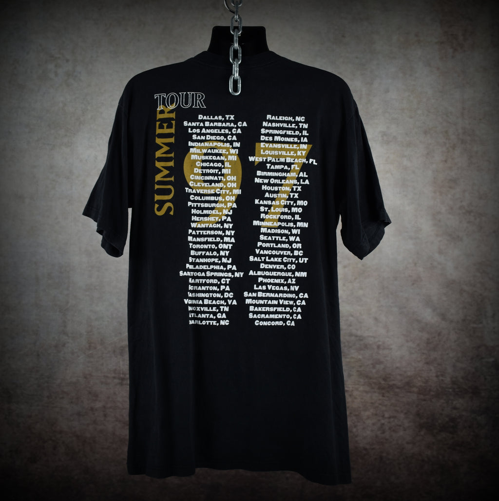 1997 the wallflowers vintage bringing down the horse classic 90s alternative rock radio band tour t-shirt