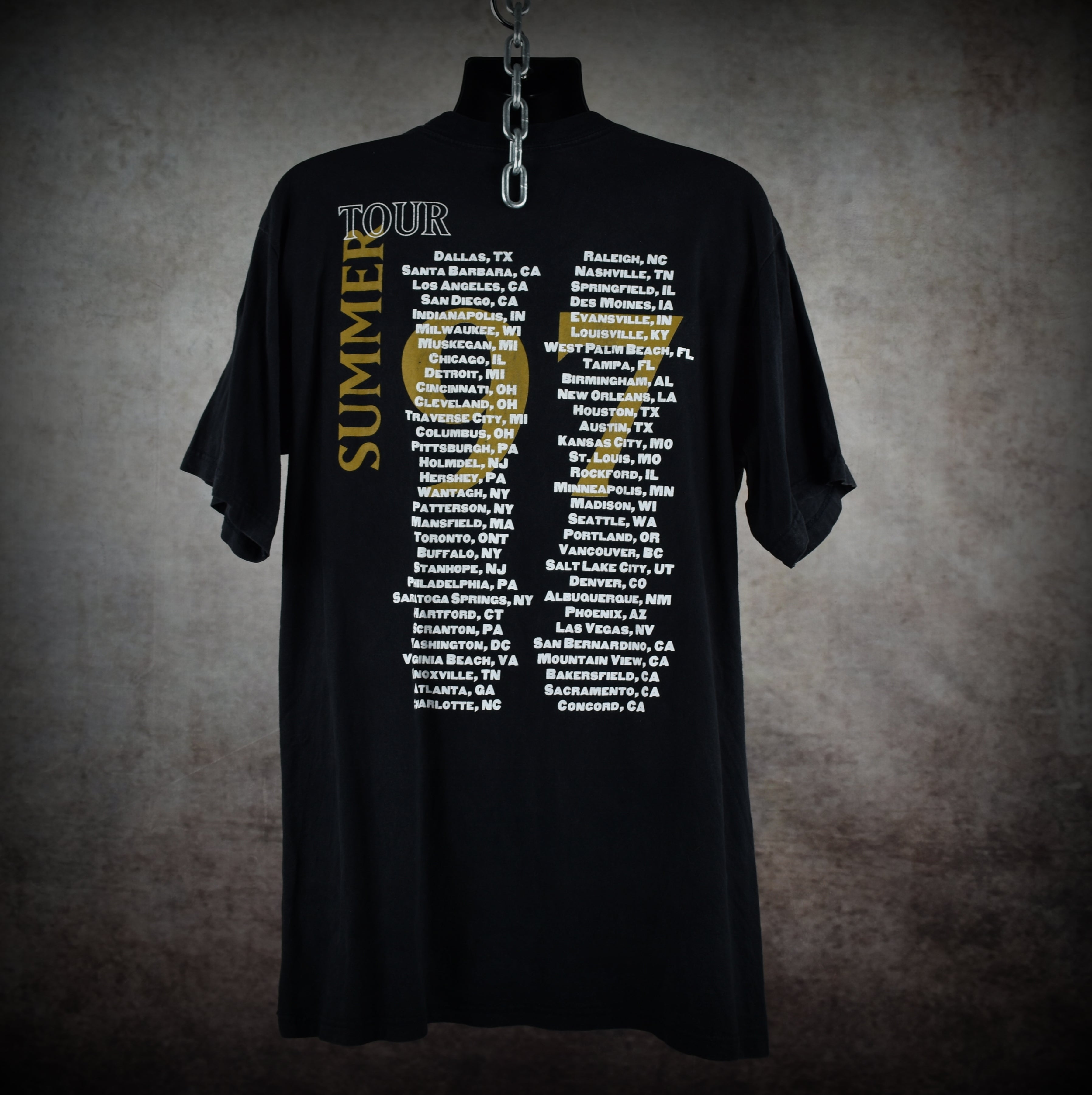 1997 the wallflowers vintage bringing down the horse classic 90s alternative rock radio band tour t-shirt