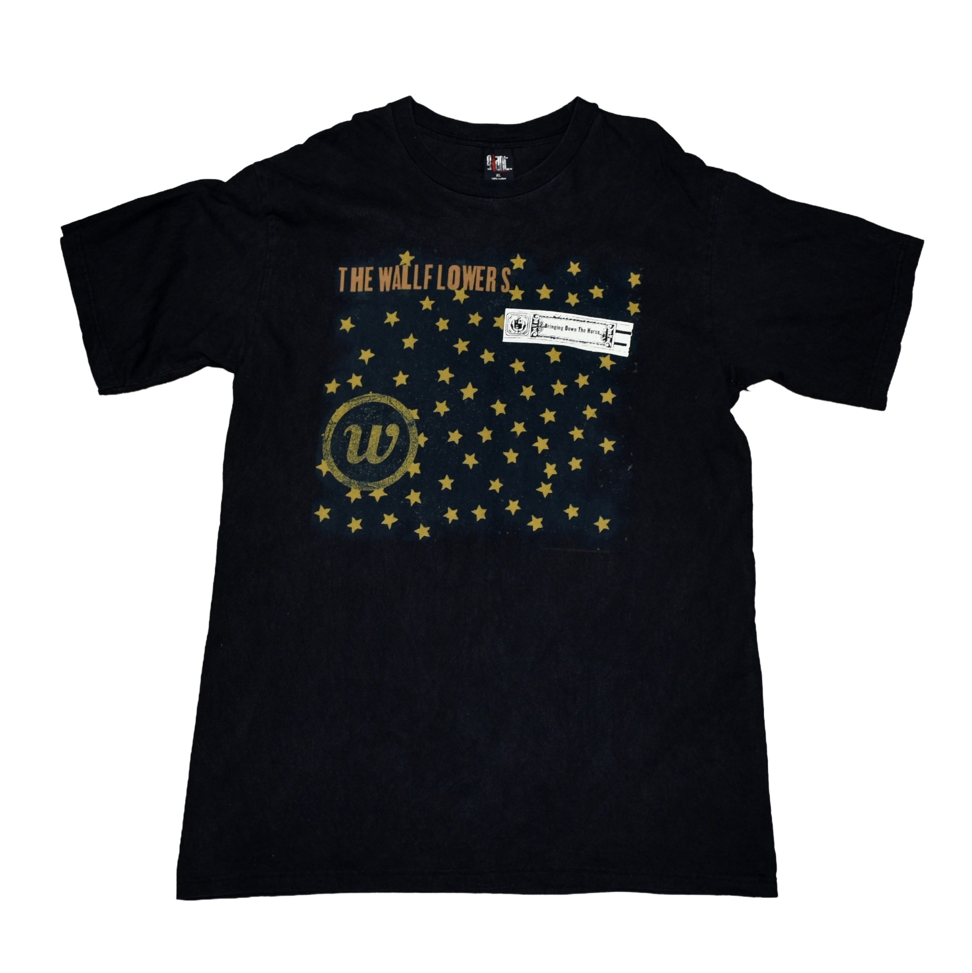 1997 the wallflowers vintage bringing down the horse classic 90s alternative rock radio band tour t-shirt