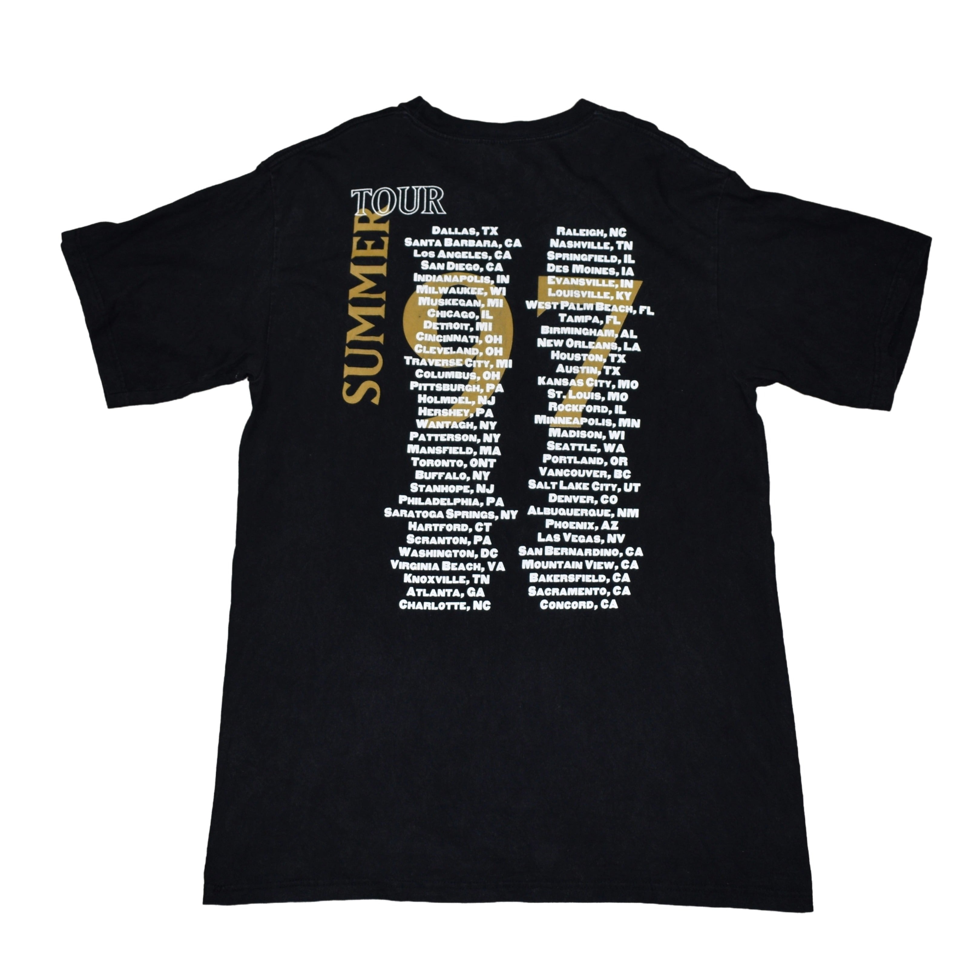 1997 the wallflowers vintage bringing down the horse classic 90s alternative rock radio band tour t-shirt