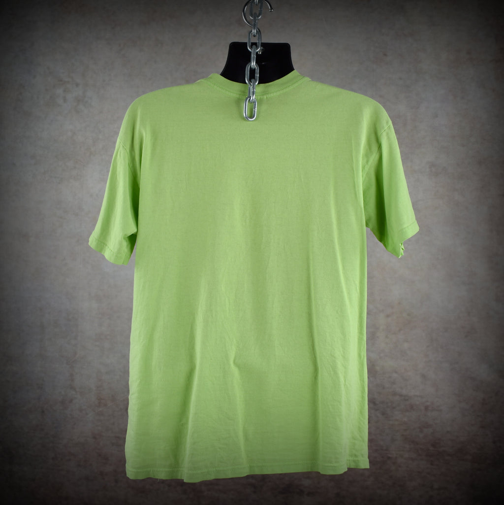 2001 weezer vintage green album iconic y2k power pop album promo band t-shirt