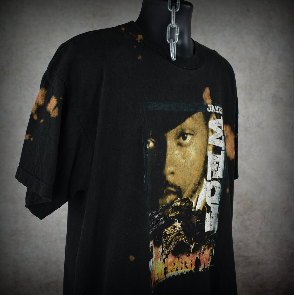 1999 wild wild west vintage will smith as james west cult classic y2k movie character promo t-shirt