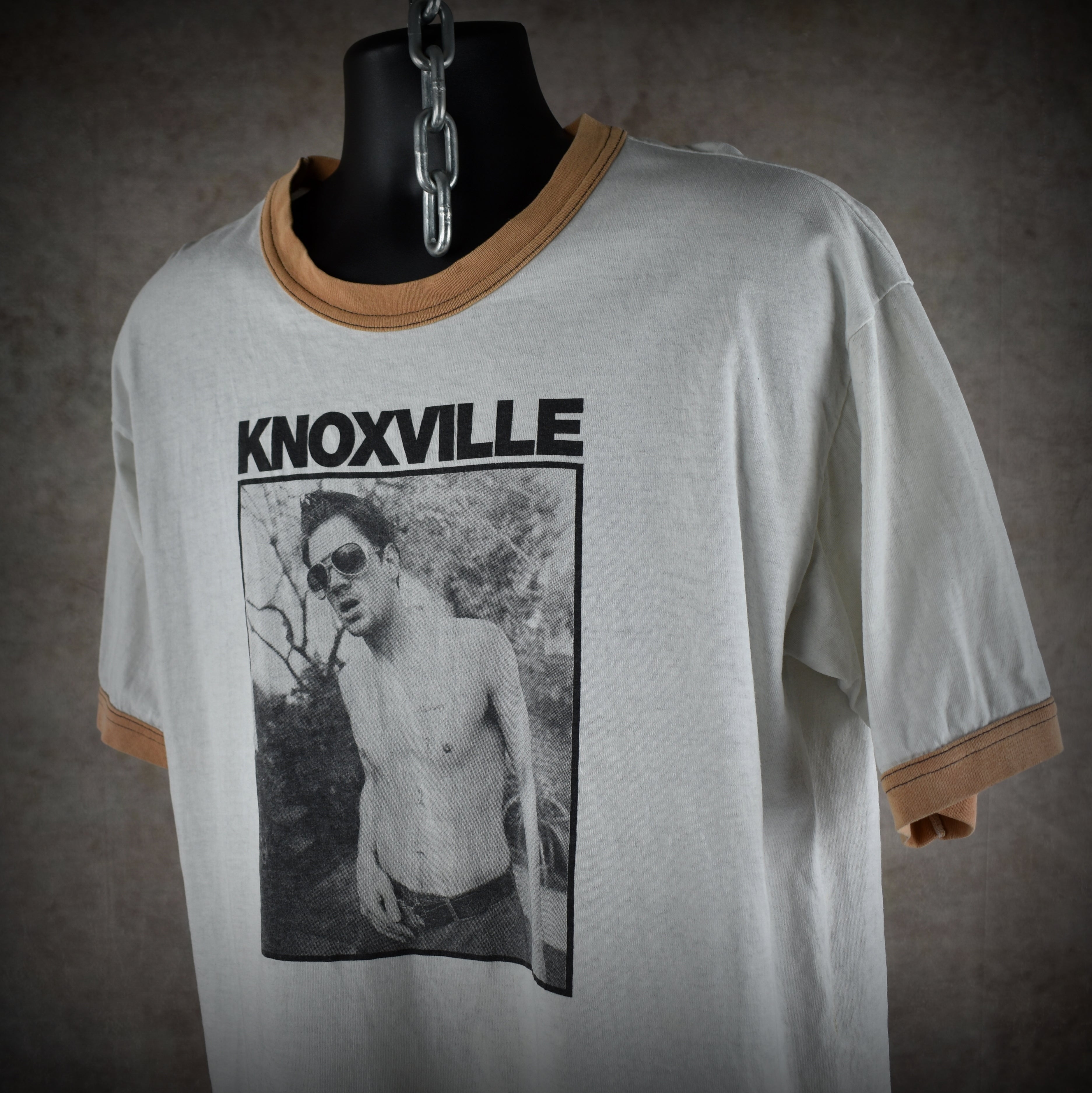 2000 jackass vintage johnny knoxville s1:e1 self-defense stunt iconic y2k mtv tv show ringer t-shirt
