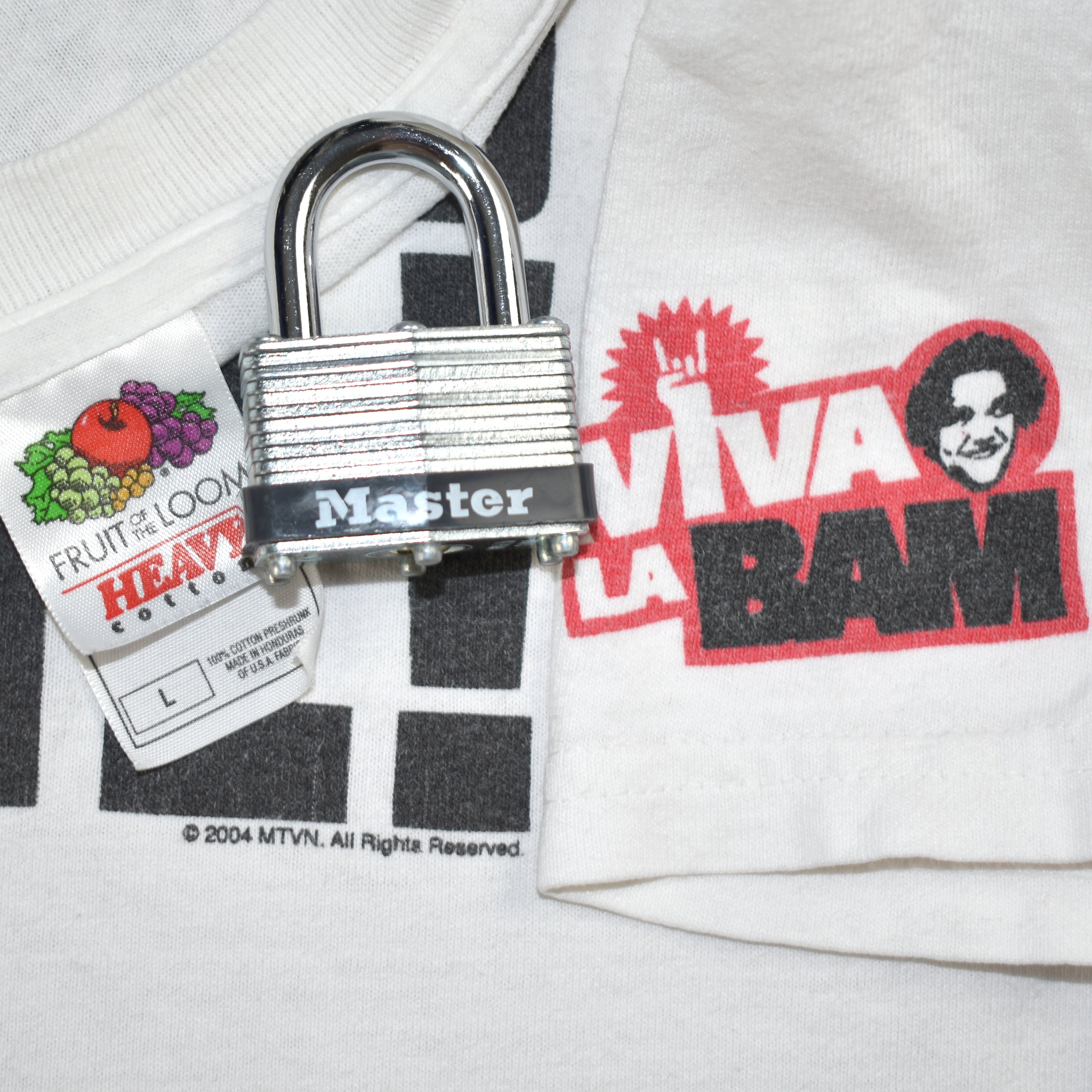 2004 don't feed phil vintage s1:e2 viva la bam iconic 00s bam margera mtv tv show promo t-shirt