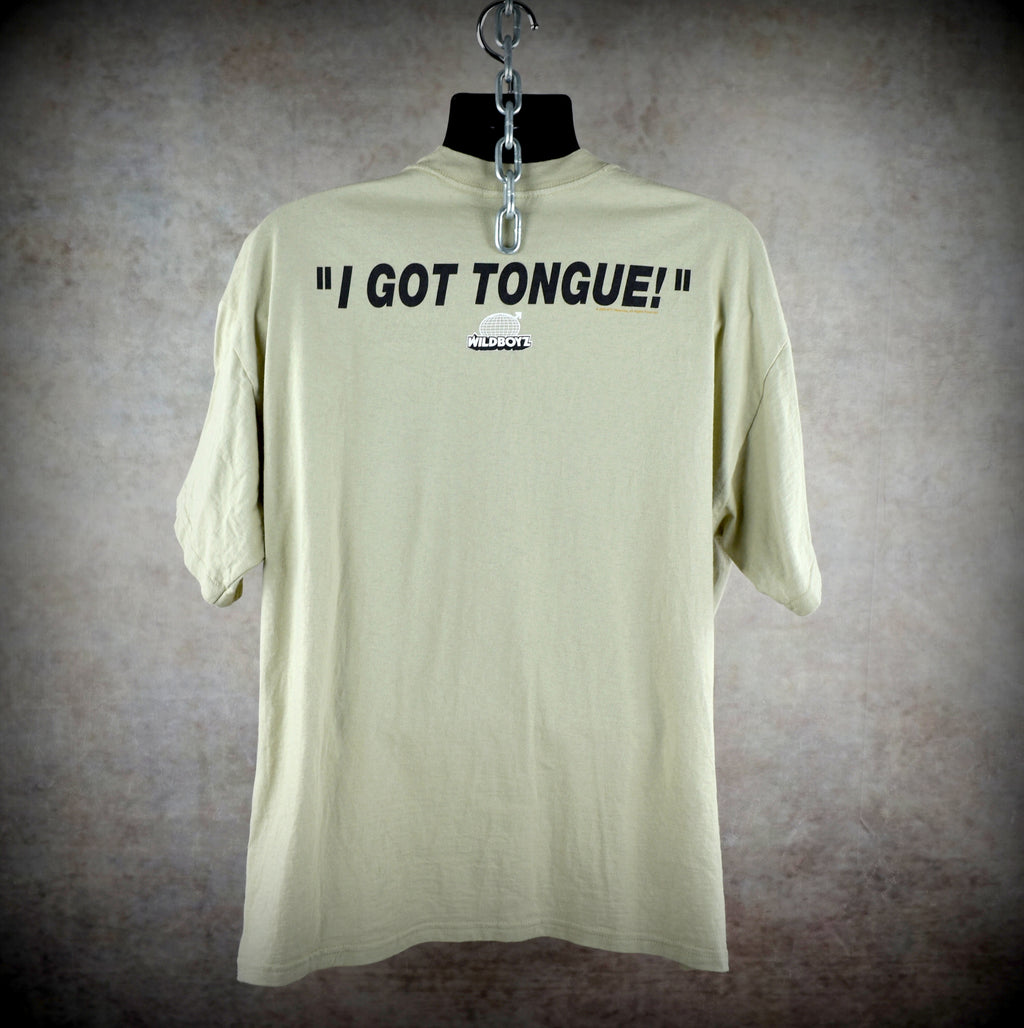 2004 wildboyz vintage s1:e5 giraffa camelopardalis cult classic 00s mtv tv show promo t-shirt