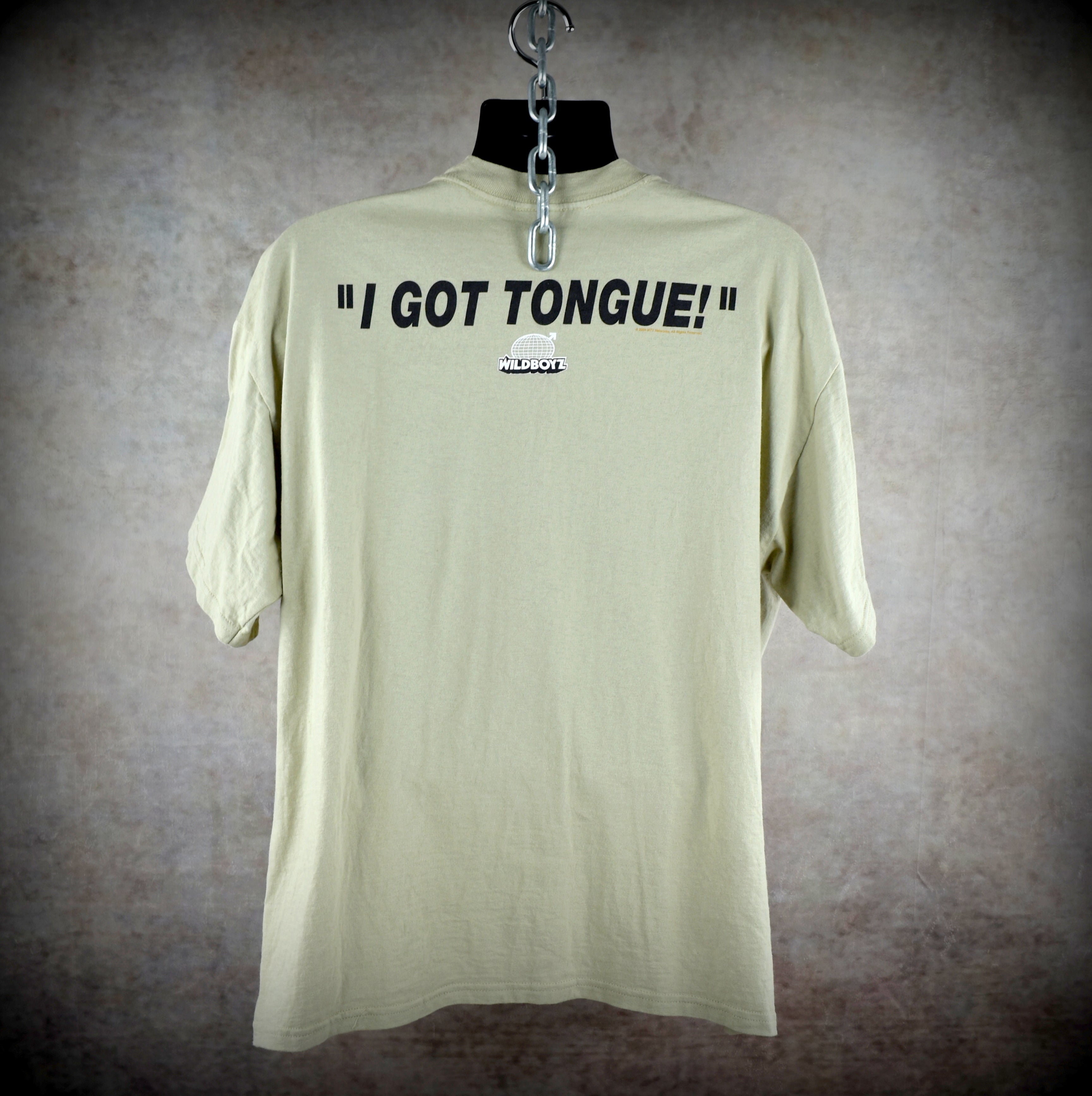 2004 wildboyz vintage s1:e5 giraffa camelopardalis cult classic 00s mtv tv show promo t-shirt